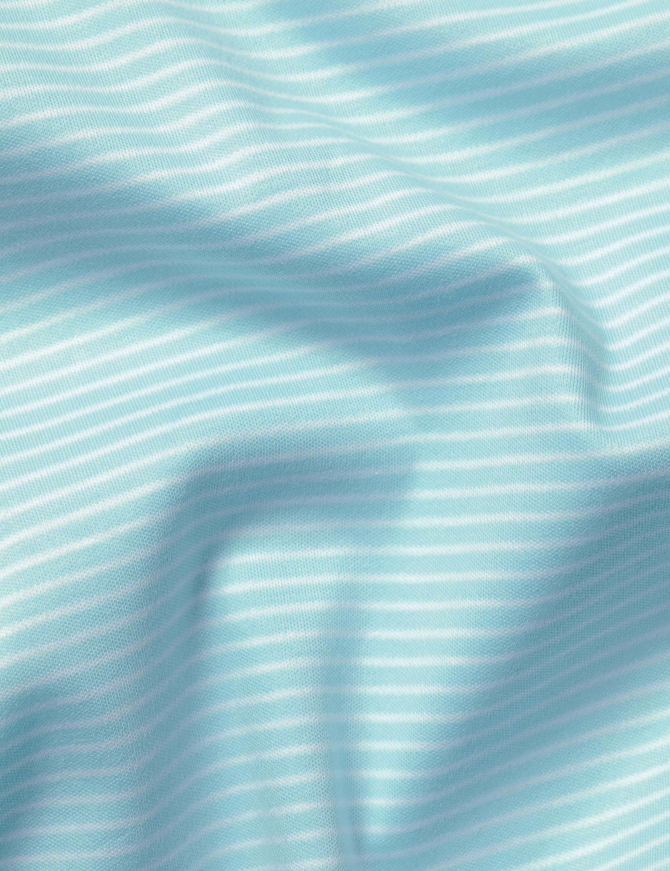 Pure Cotton Striped Polo Shirt 6 of 6