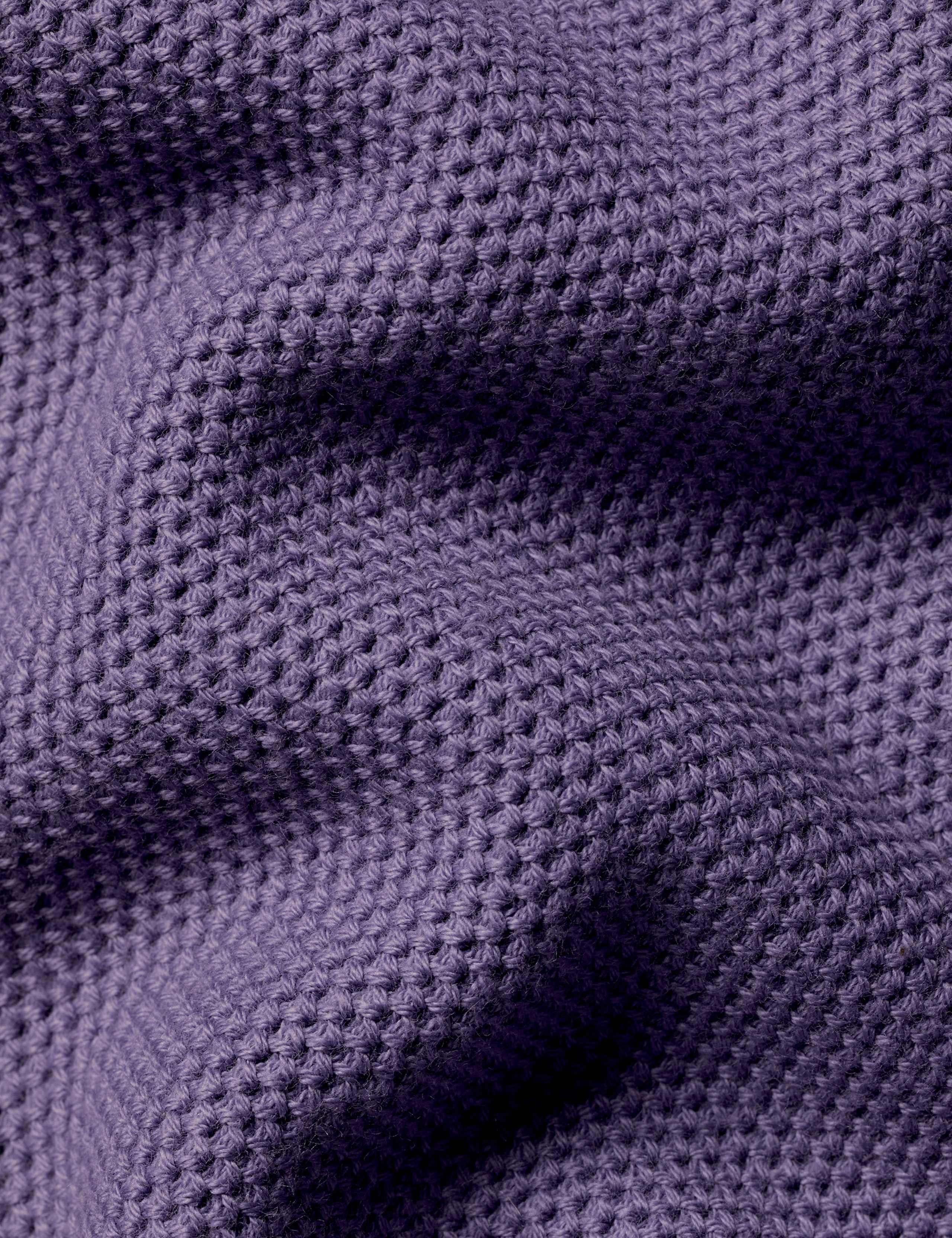 Pure Cotton Textured Half-Zip Jumper 5 of 5