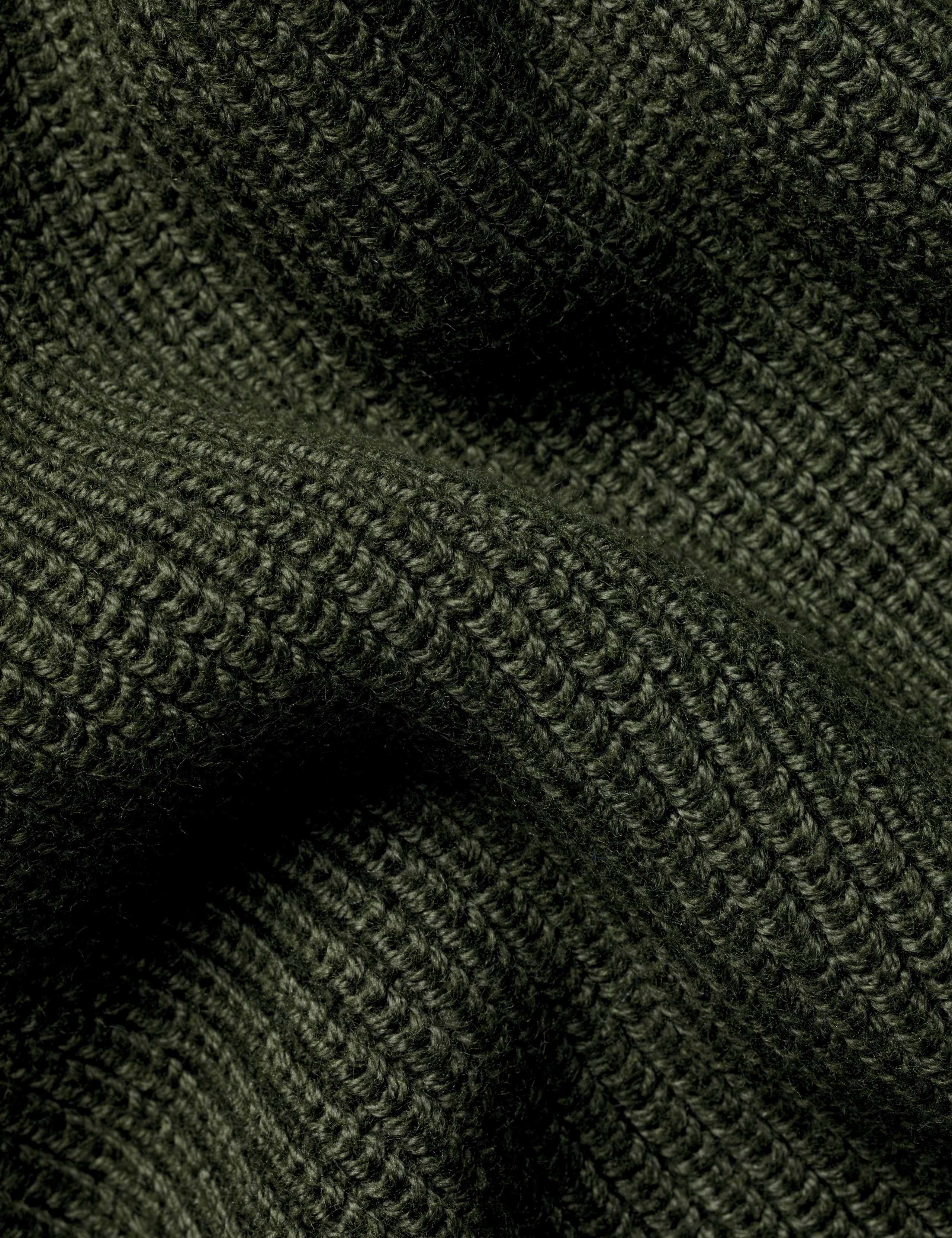 Pure Cotton Ribbed Crew Neck Jumper 5 of 5