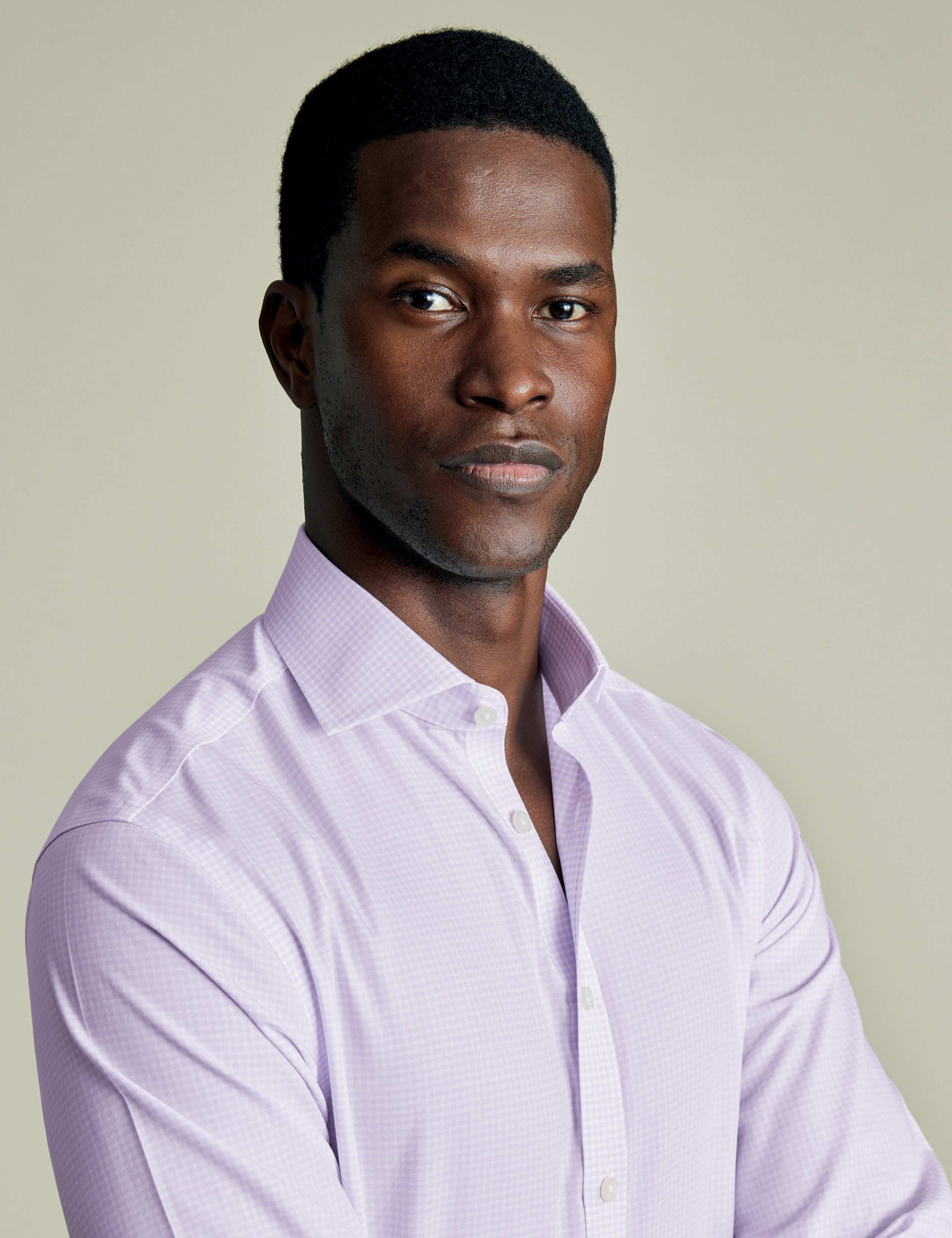 Non Iron Pure Cotton Gingham Check Shirt 3 of 5
