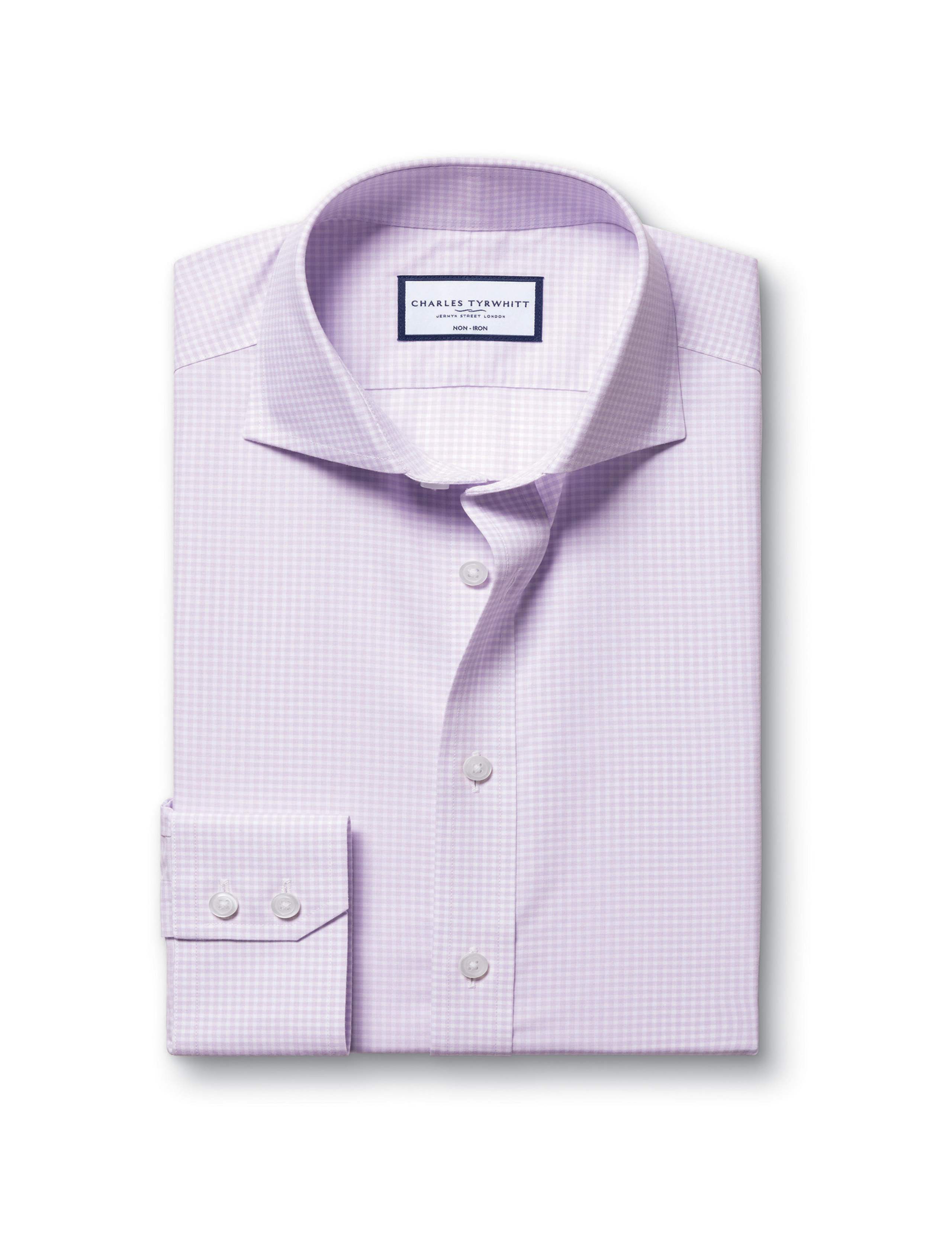 Non Iron Pure Cotton Gingham Check Shirt 2 of 5