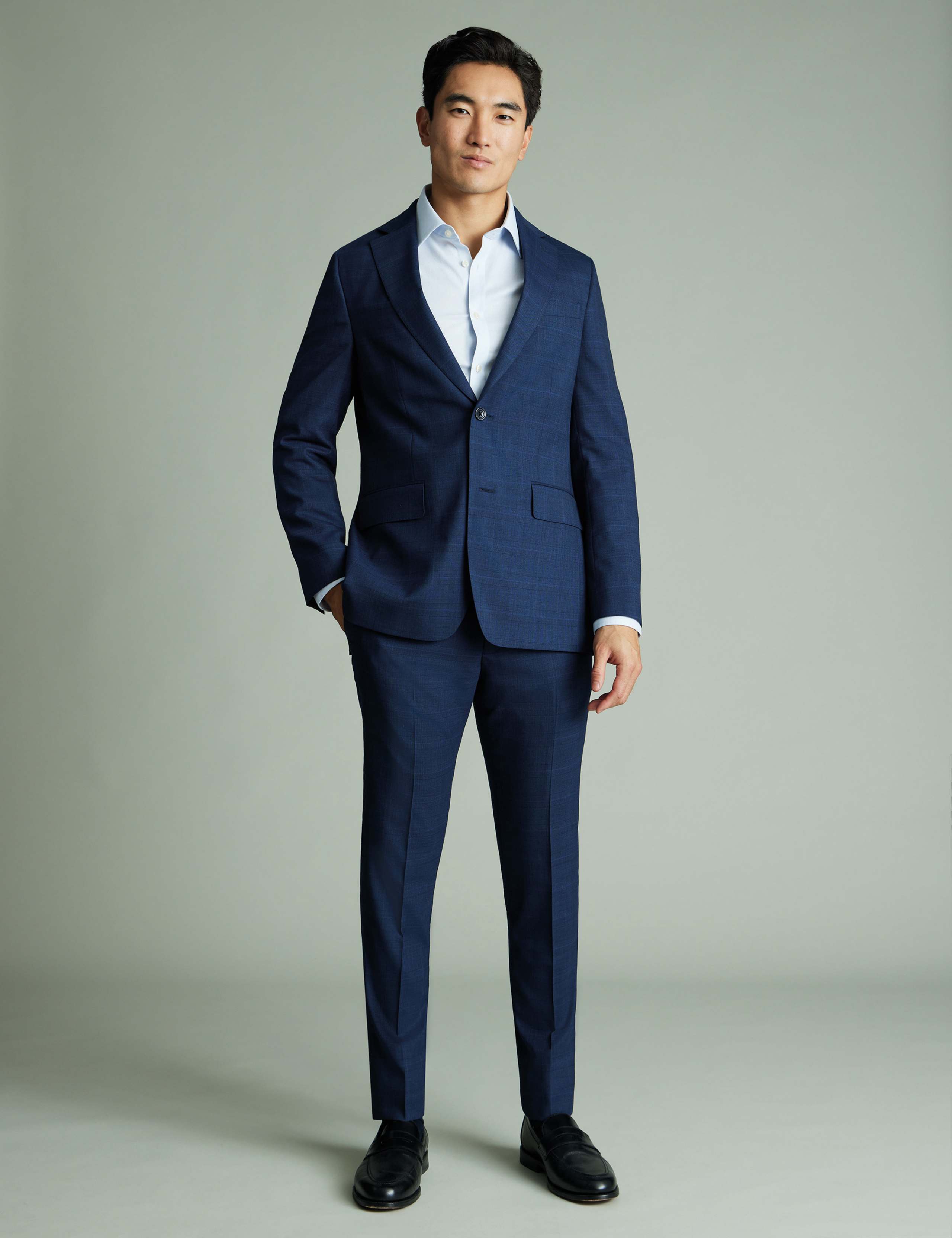 Slim Fit Wool Rich Check Suit Jacket 2 of 3