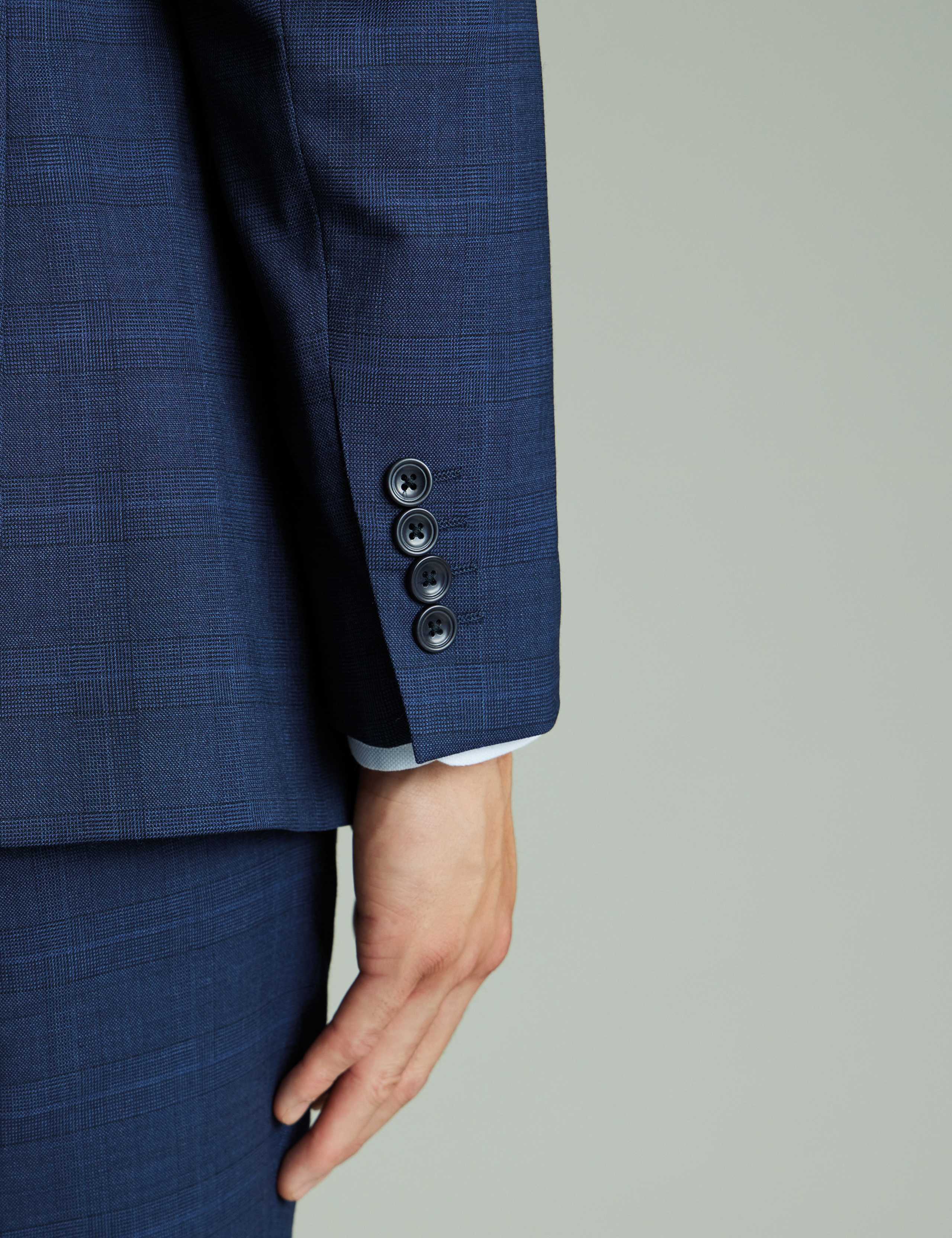 Slim Fit Wool Rich Check Suit Jacket 3 of 3
