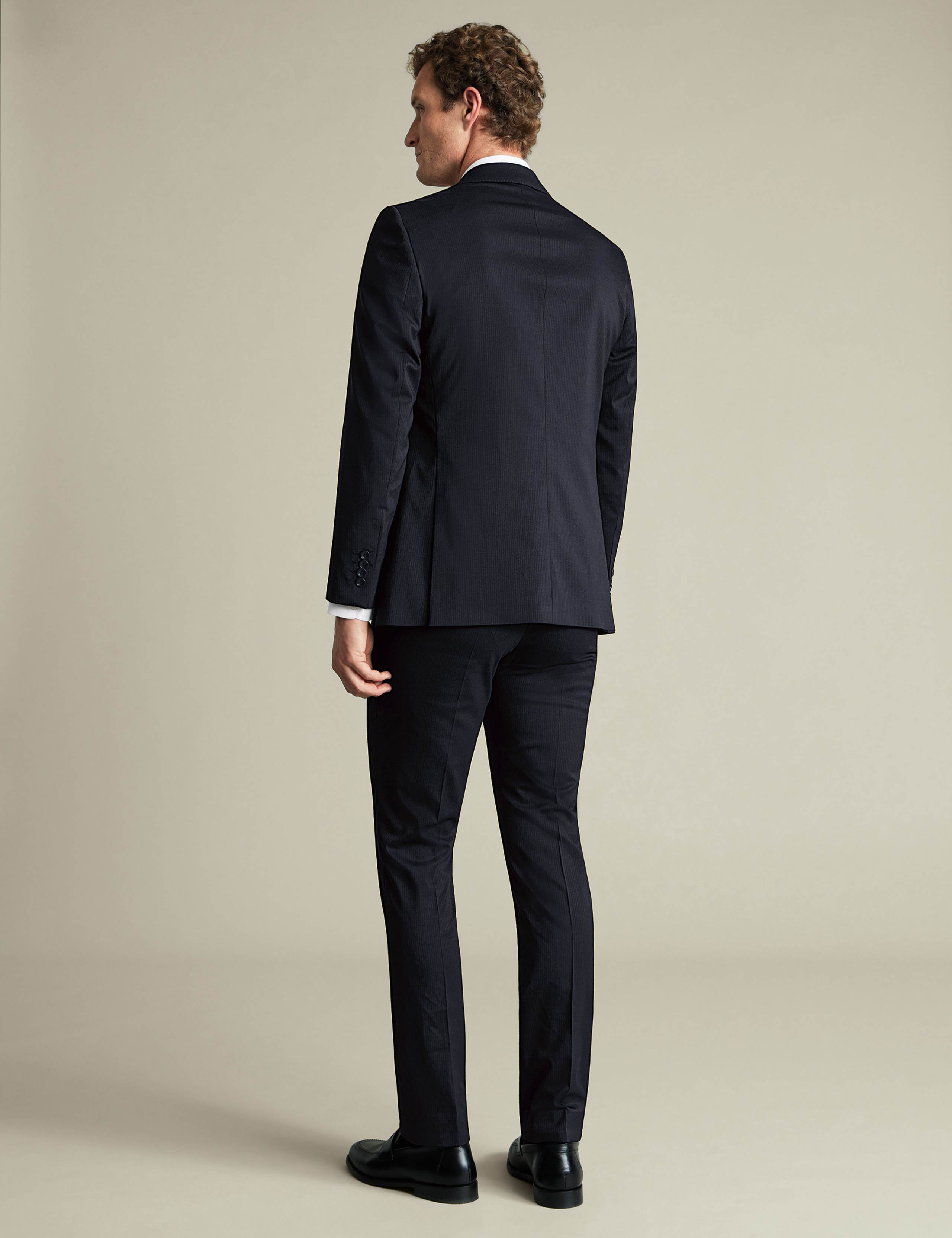 Slim Fit Wool Rich Pinstripe Suit Jacket 3 of 4