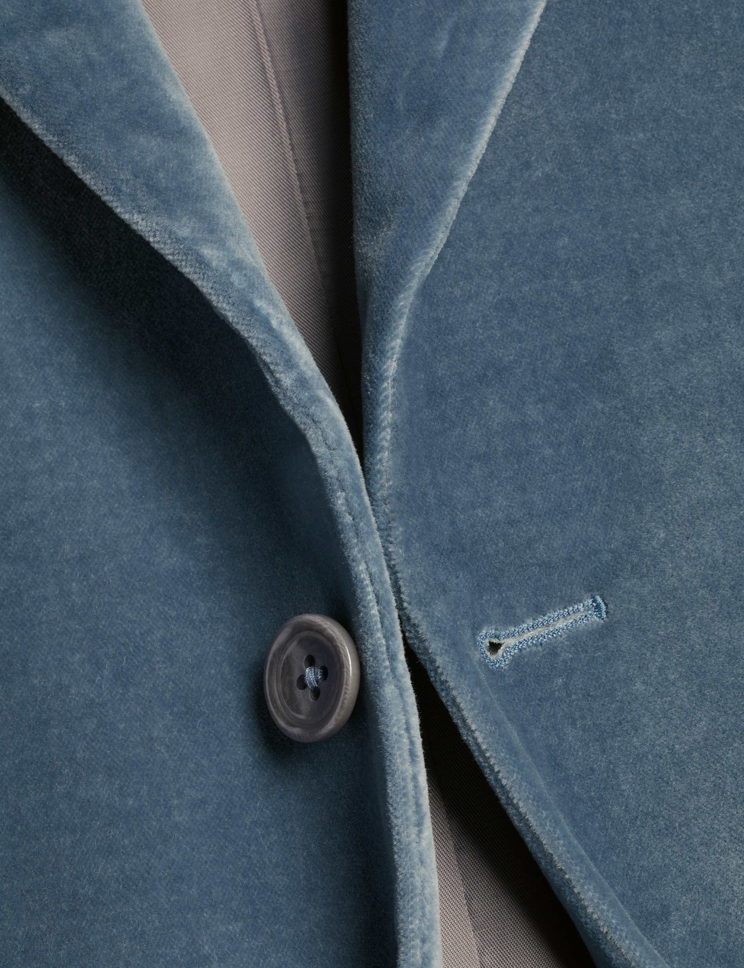 Slim Fit Italian Velvet Suit Jacket 6 of 6