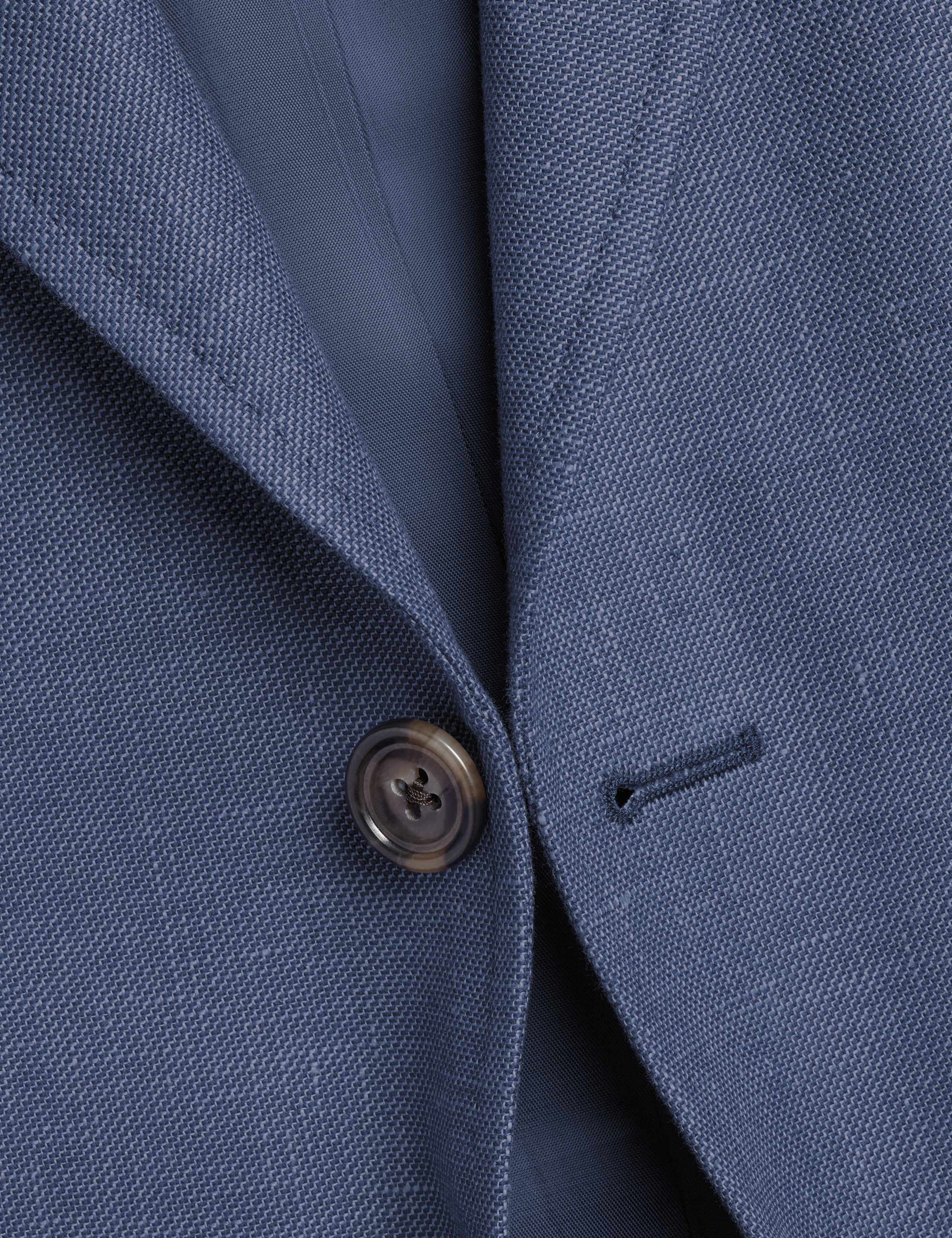 Slim Fit Linen Blend Suit Jacket 5 of 5