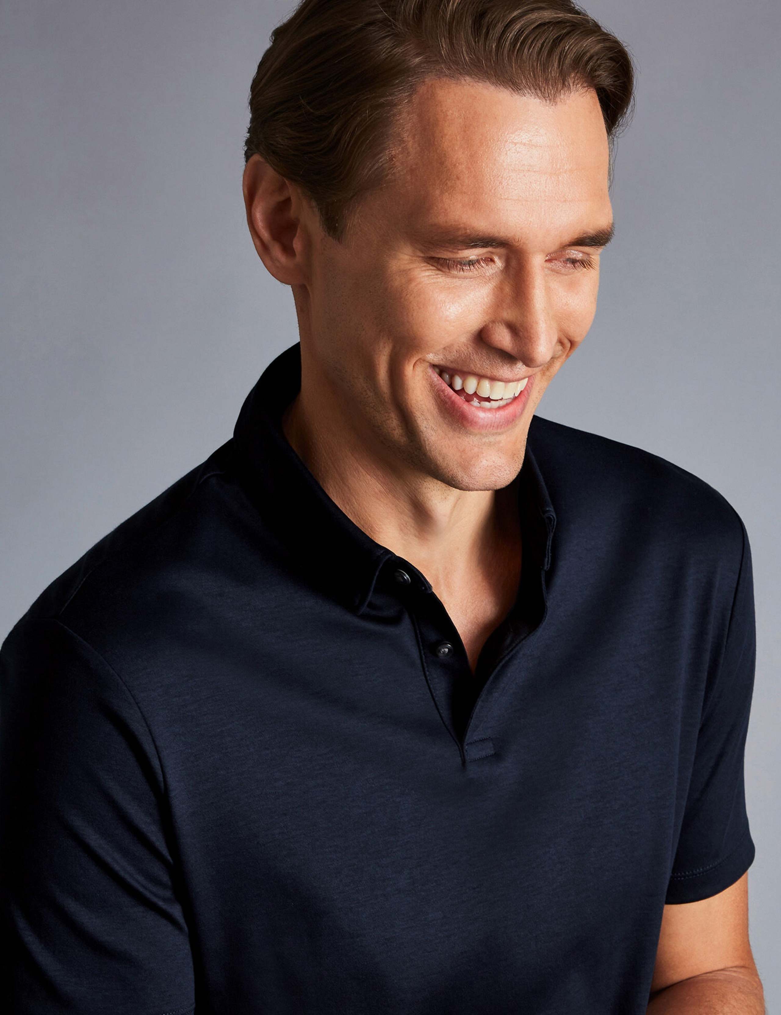 Pure Cotton Jersey Polo Shirt 3 of 6