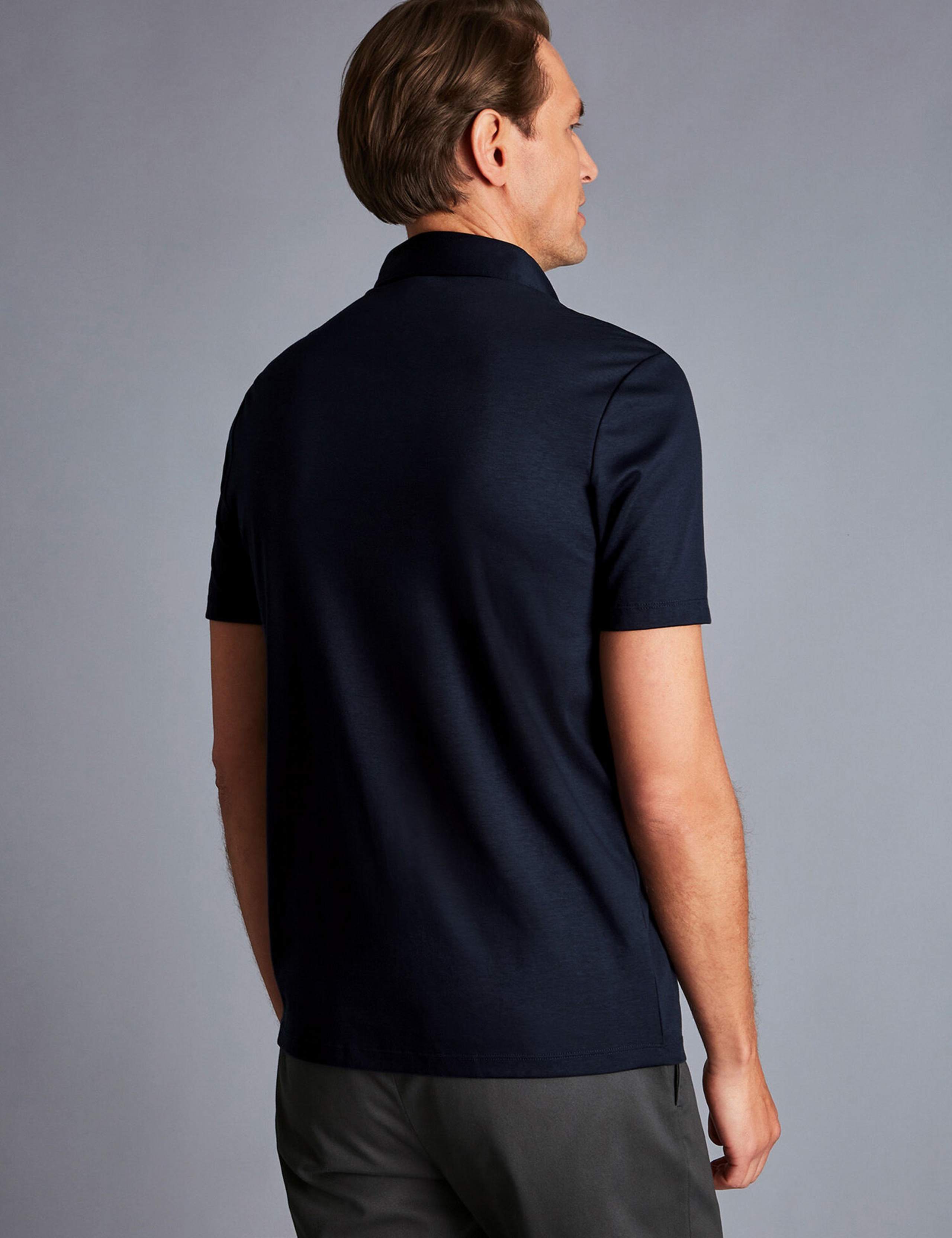 Pure Cotton Jersey Polo Shirt 4 of 6