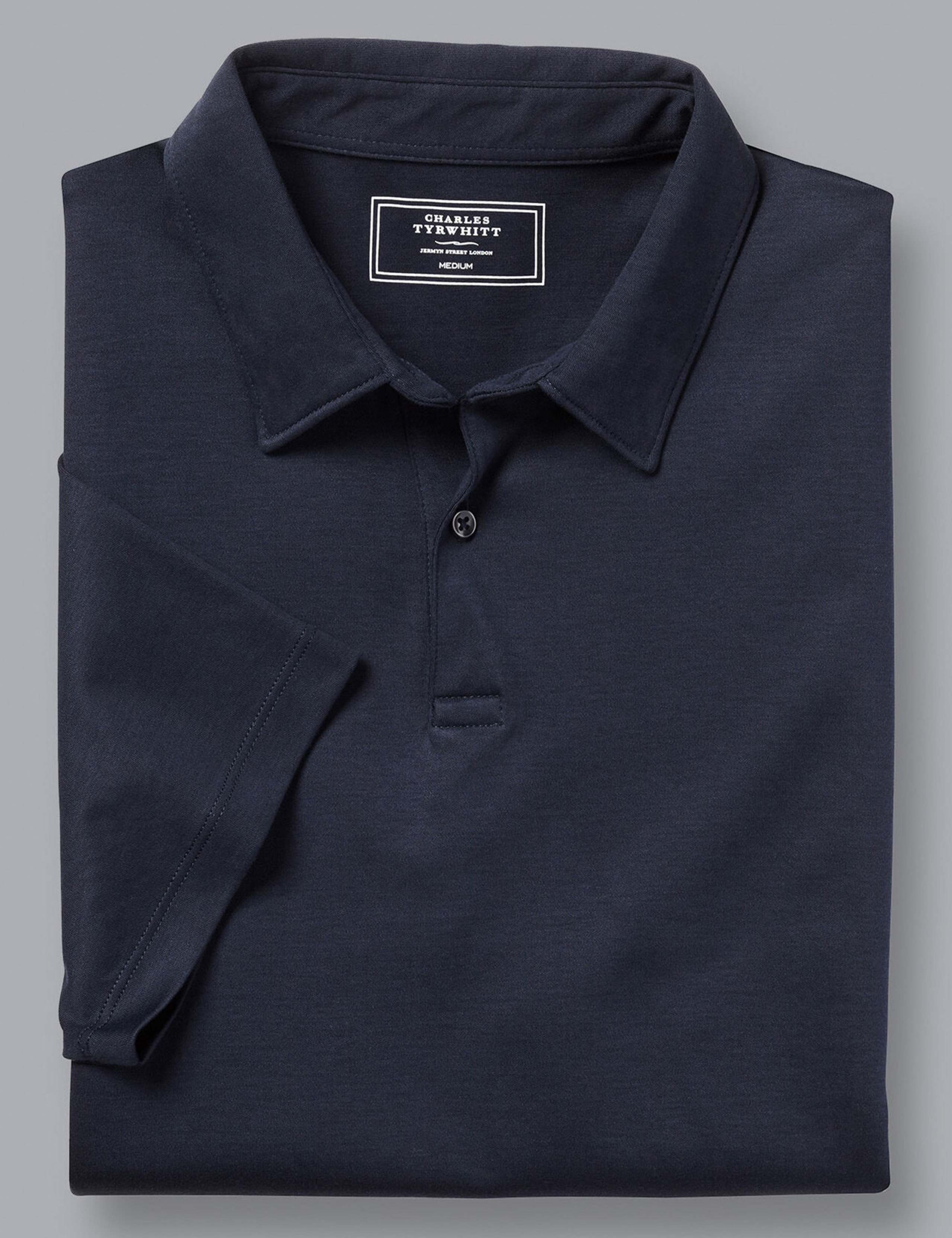 Pure Cotton Jersey Polo Shirt 2 of 6