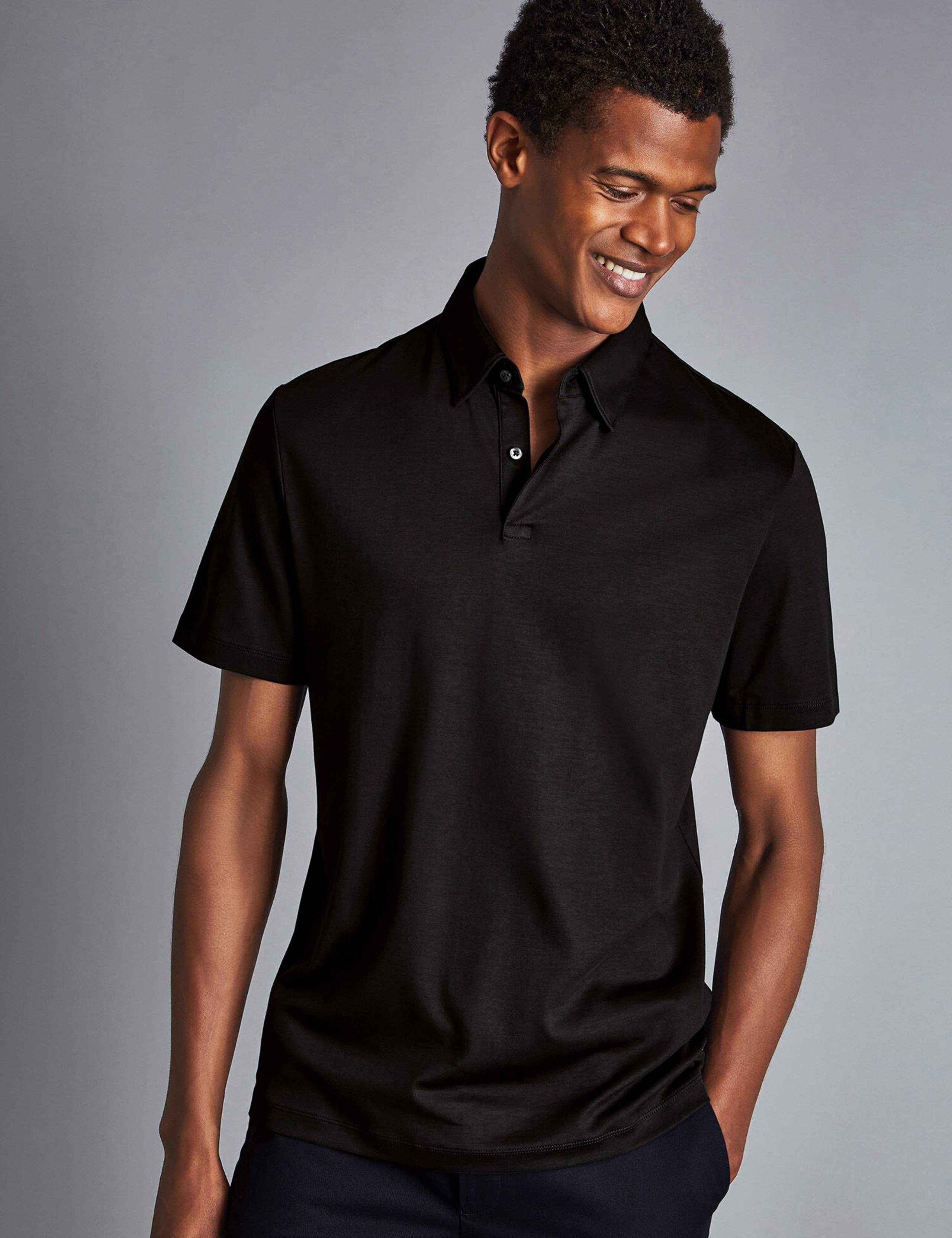 Pure Cotton Short Sleeve Polo Shirt 1 of 6