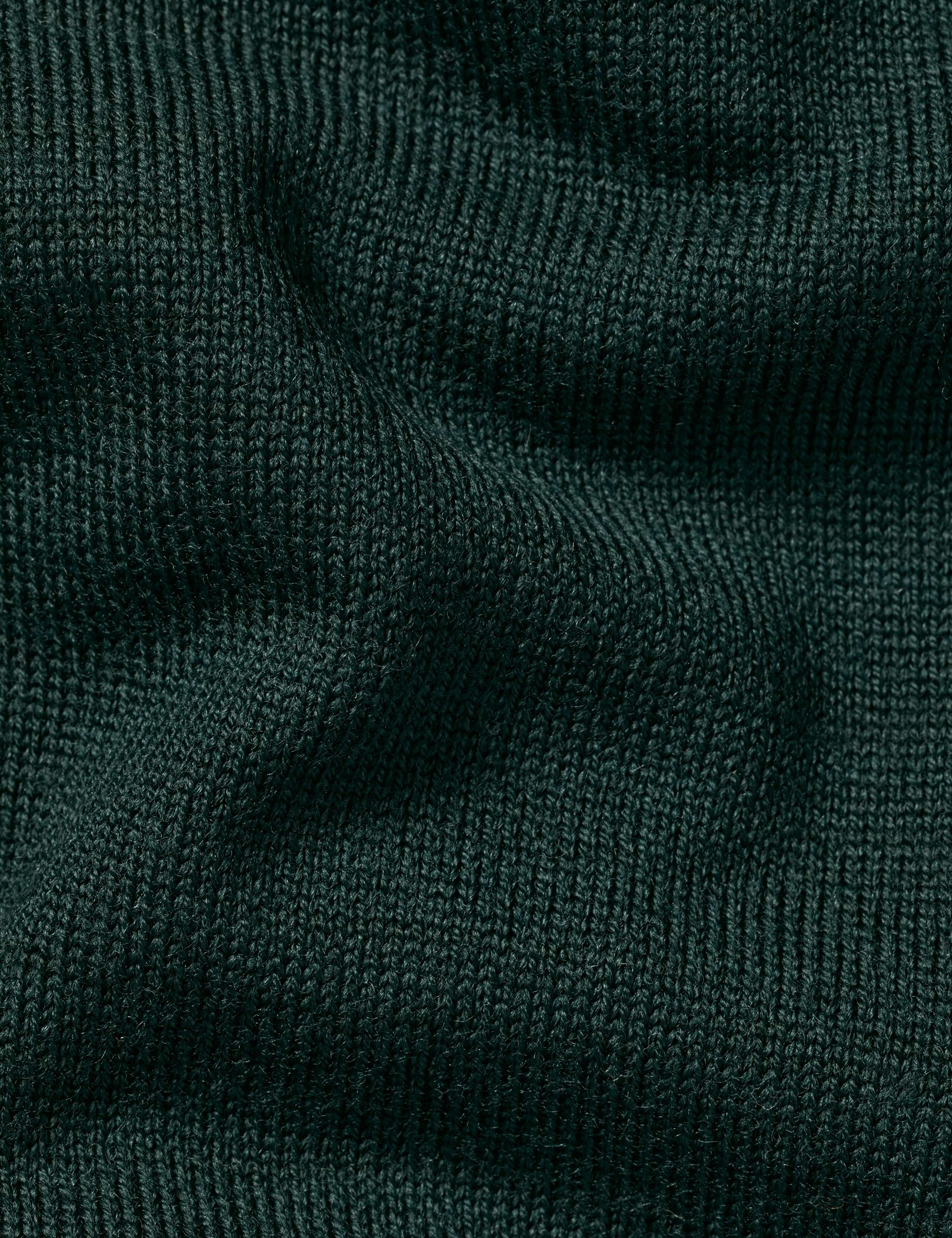 Pure Merino Wool Knitted Polo Shirt 6 of 6