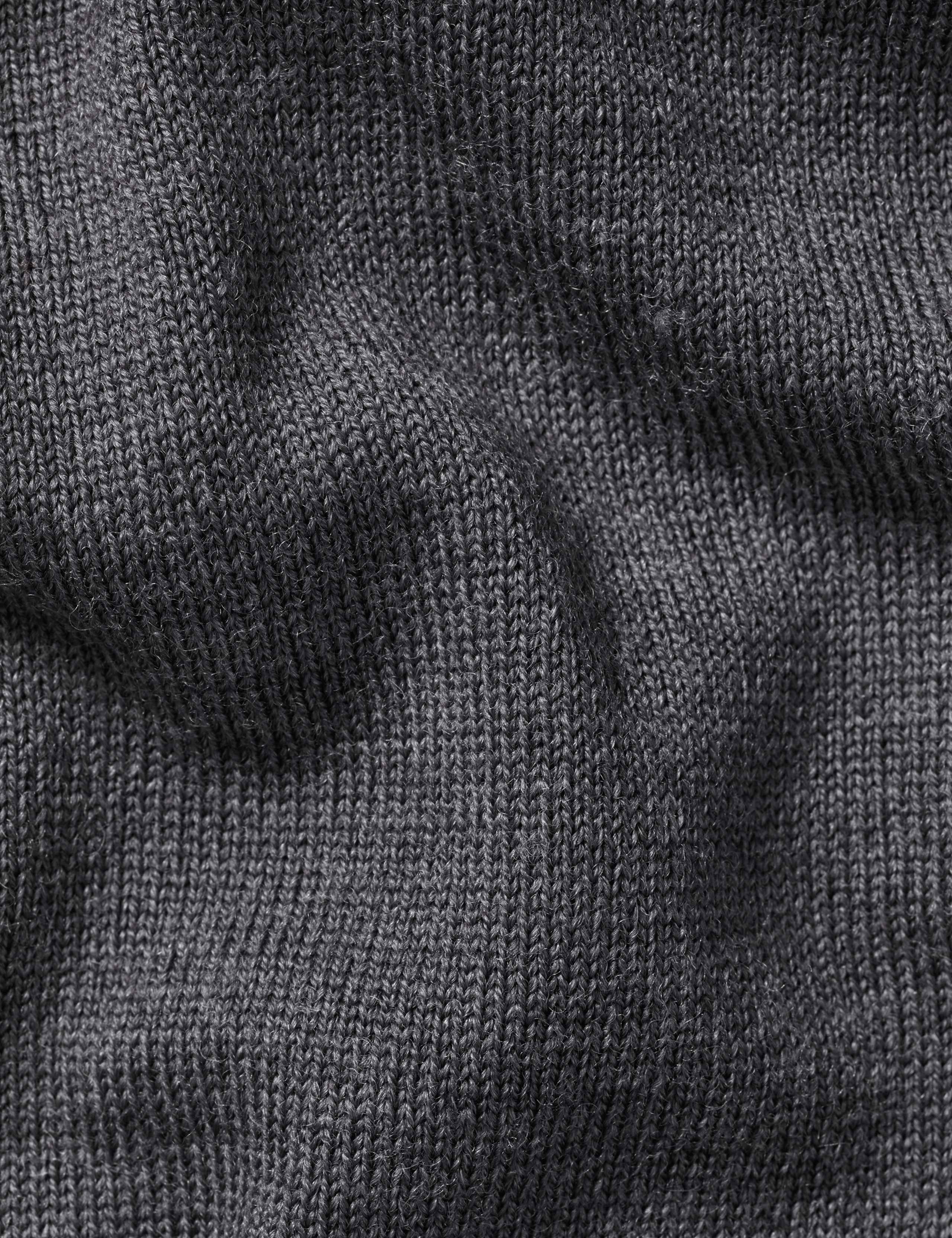 Pure Merino Wool Knitted Polo Shirt 6 of 6