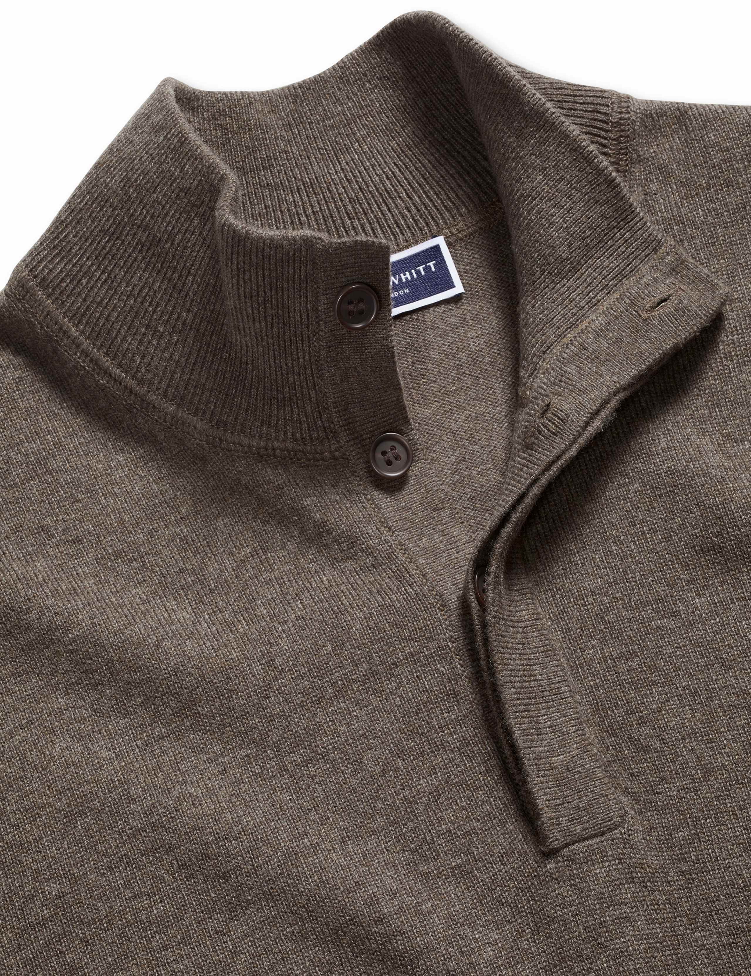 Merino Wool Rich Funnel Neck Jumper 5 of 6