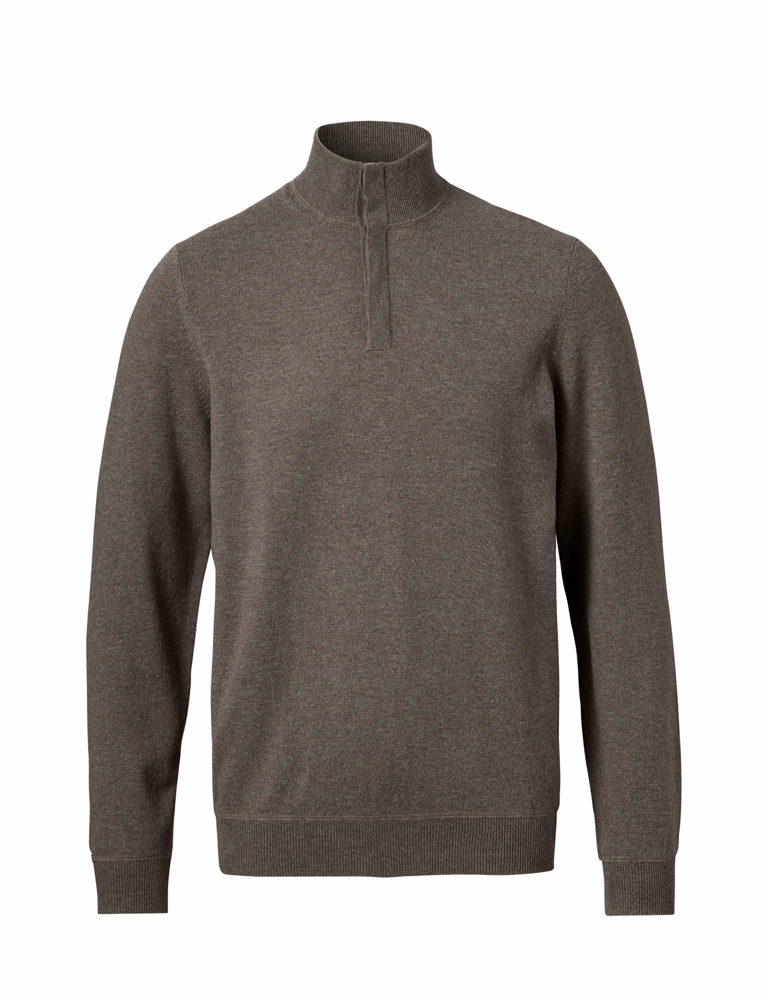 Merino Wool Rich Funnel Neck Jumper 2 of 6