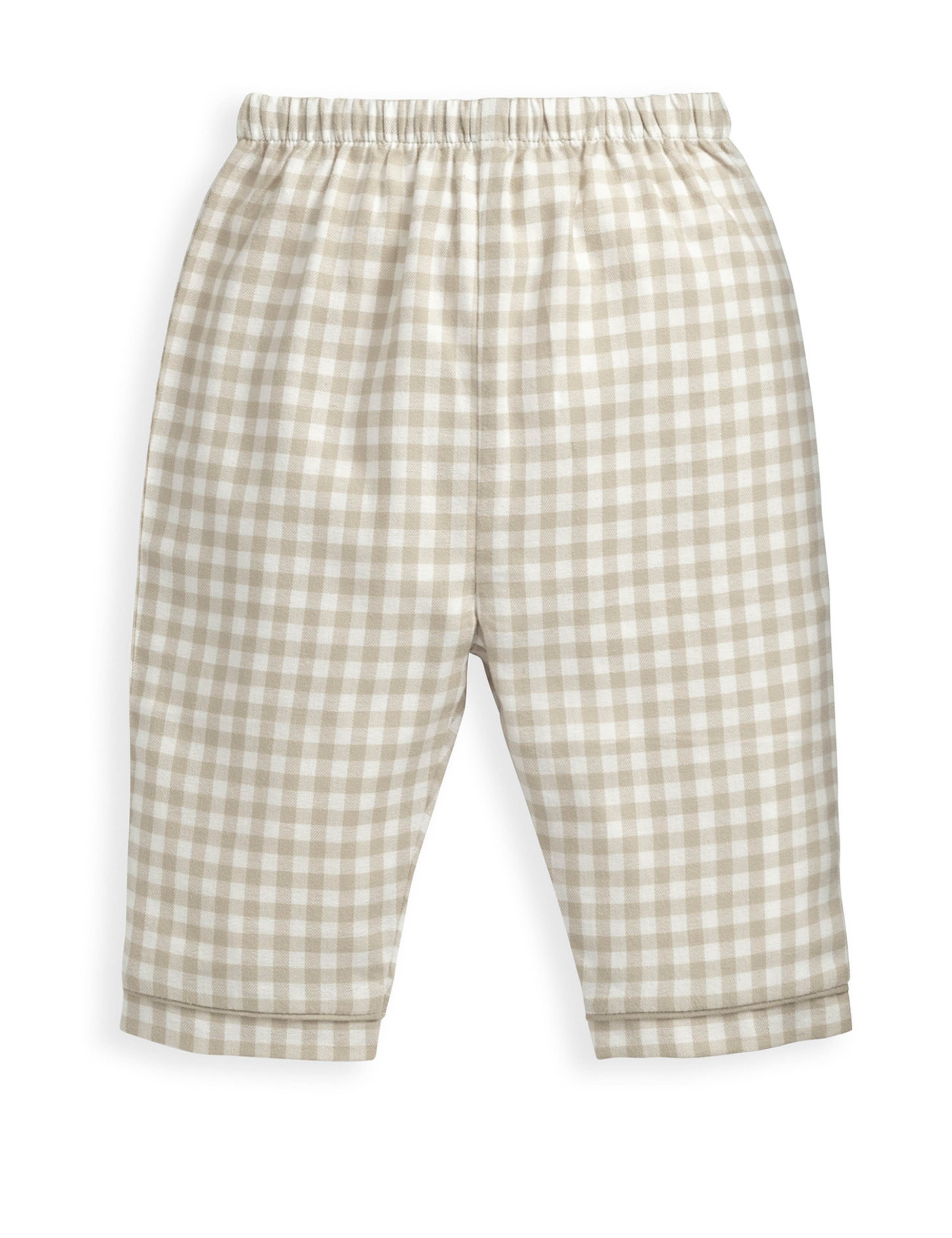 Sand Check Woven Pyjamas (6 Mths-3 Yrs) 3 of 4