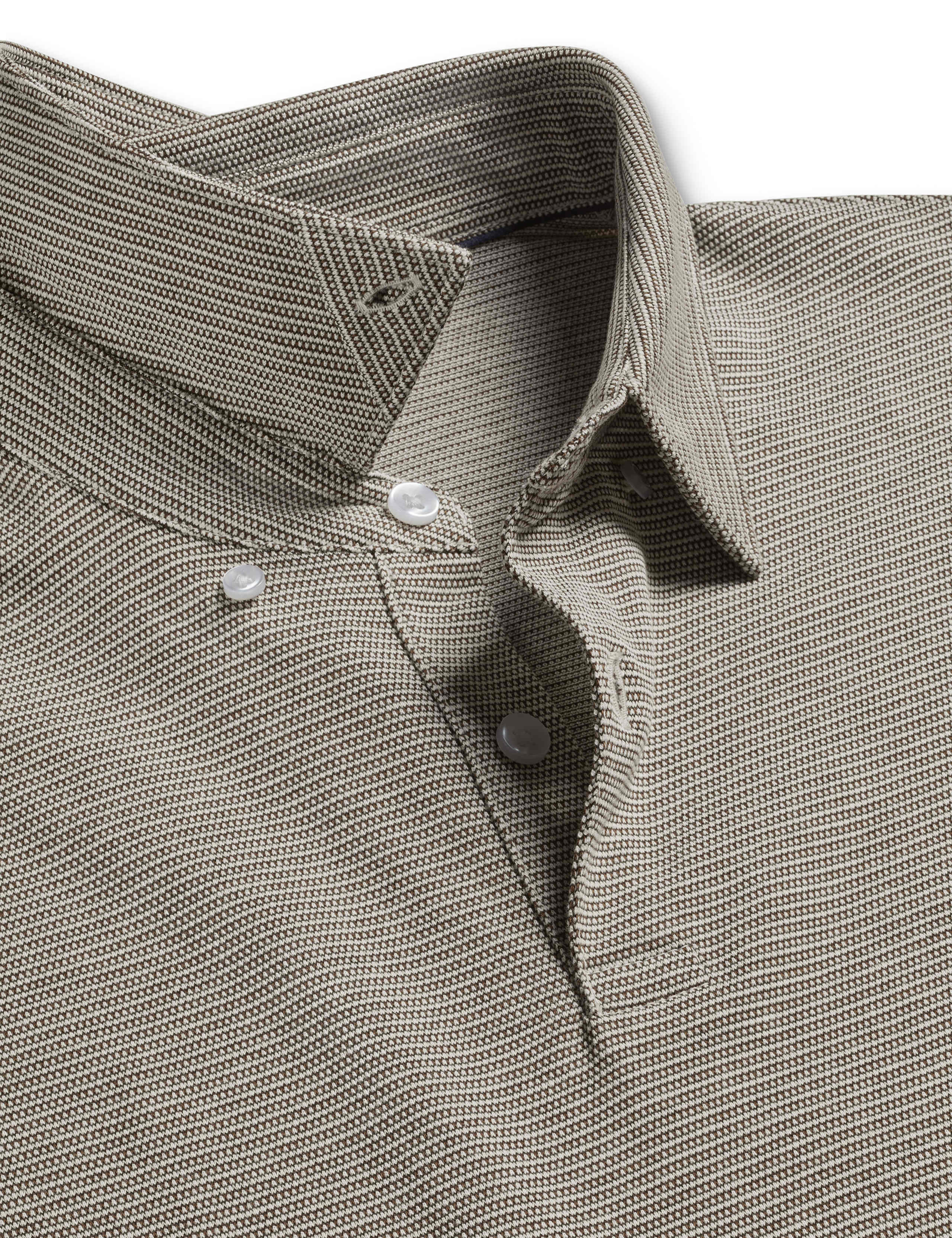 Pure Cotton Jacquard Polo Shirt 4 of 5