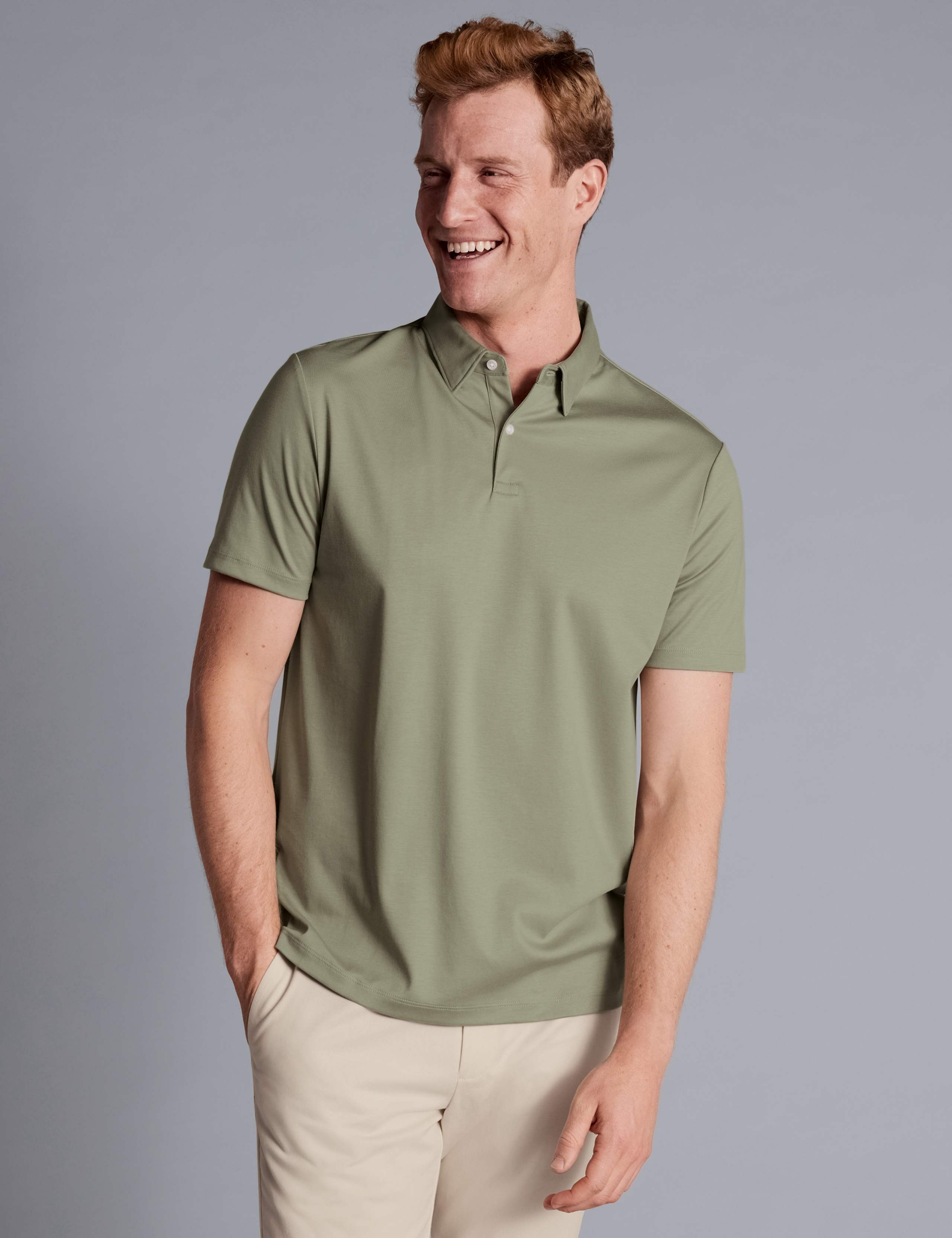 Pure Cotton Jersey Polo Shirt 1 of 5