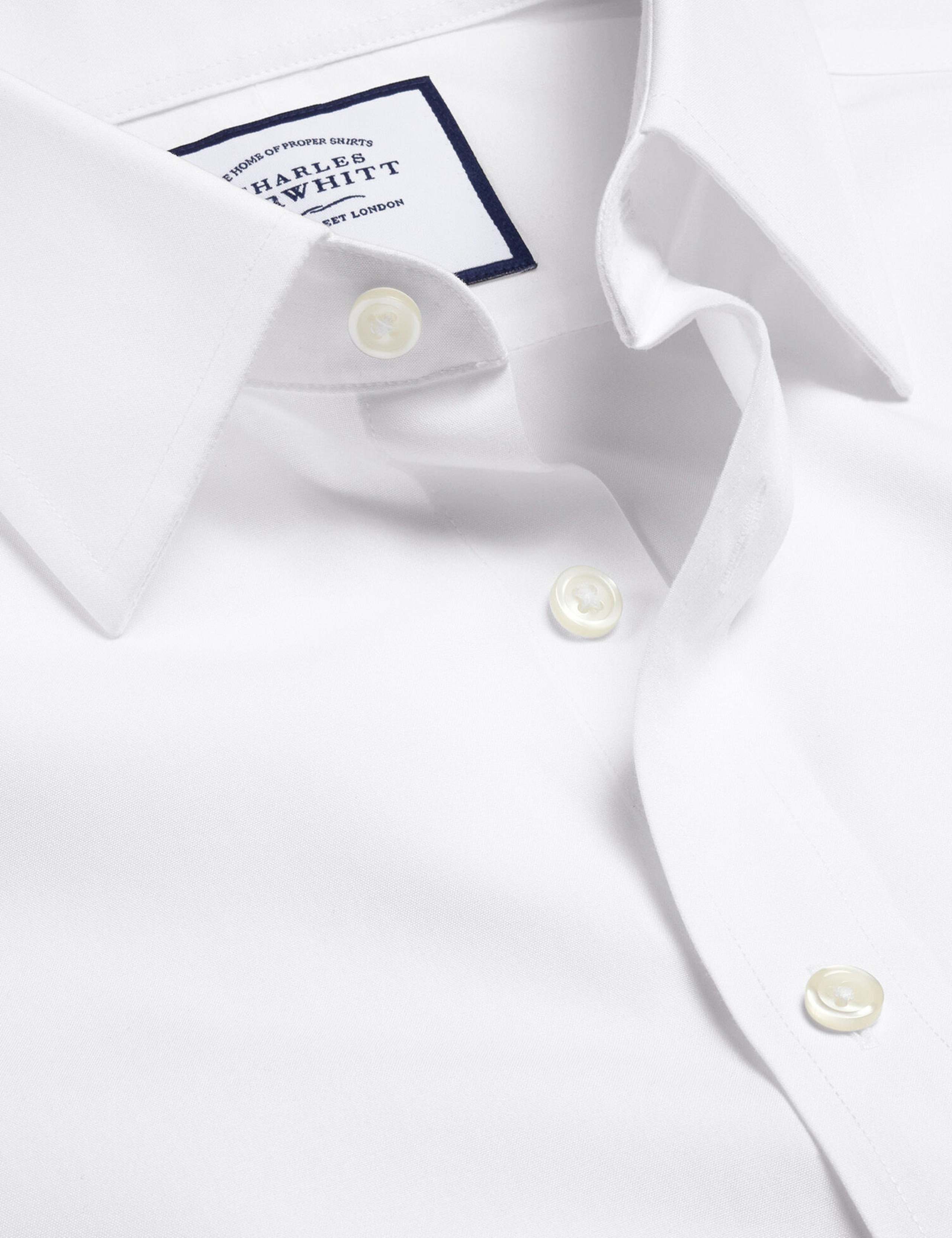 Slim Fit Non Iron Pure Cotton Shirt 4 of 4