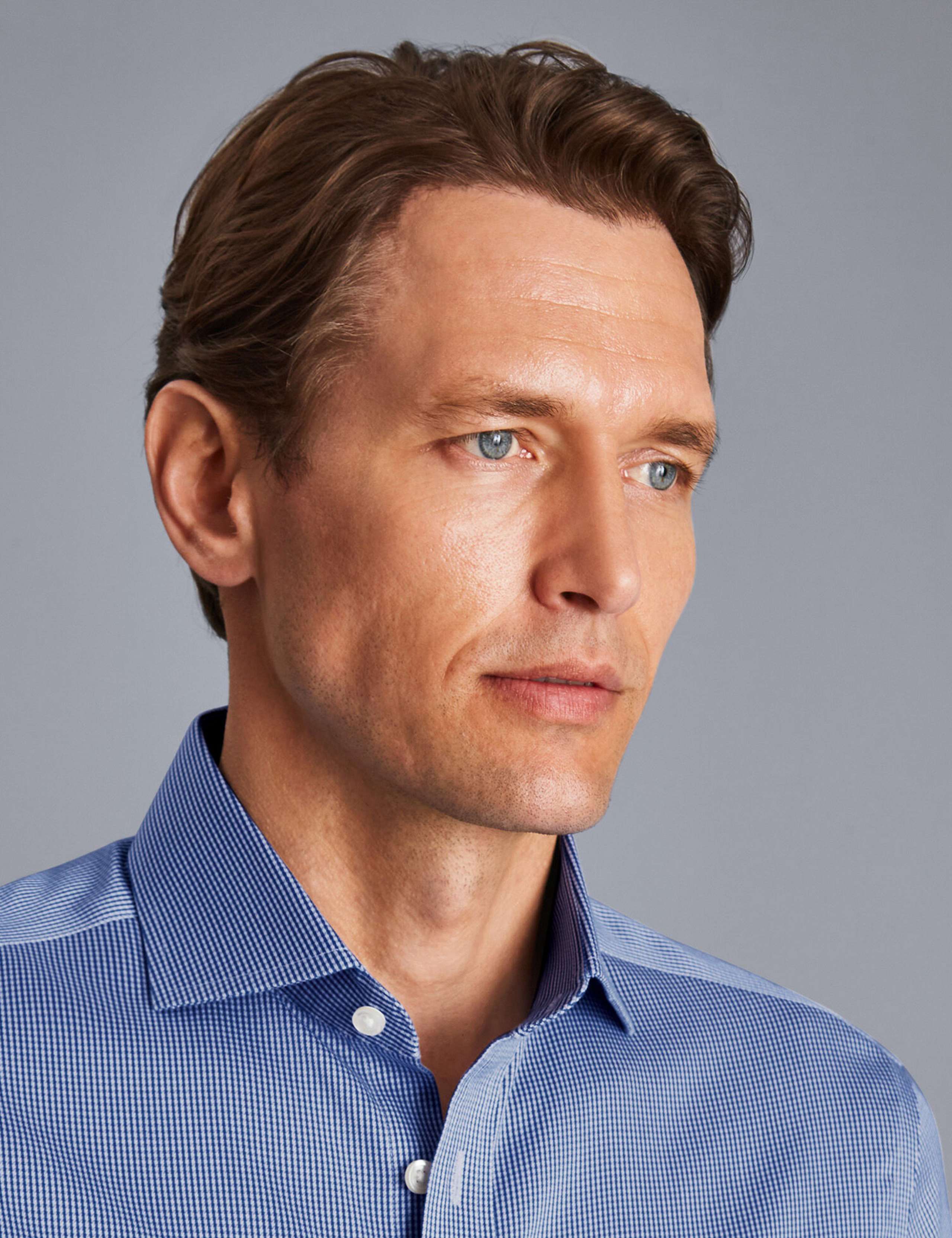 Slim Fit Non Iron Pure Cotton Shirt 3 of 6