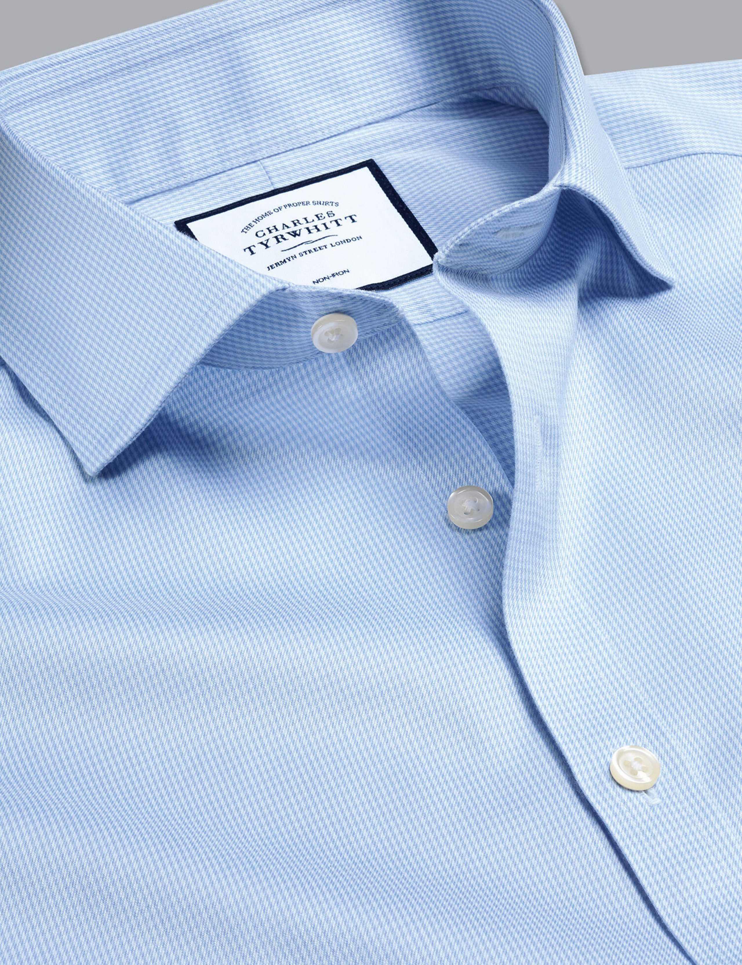 Slim Fit Non Iron Pure Cotton Shirt 5 of 6