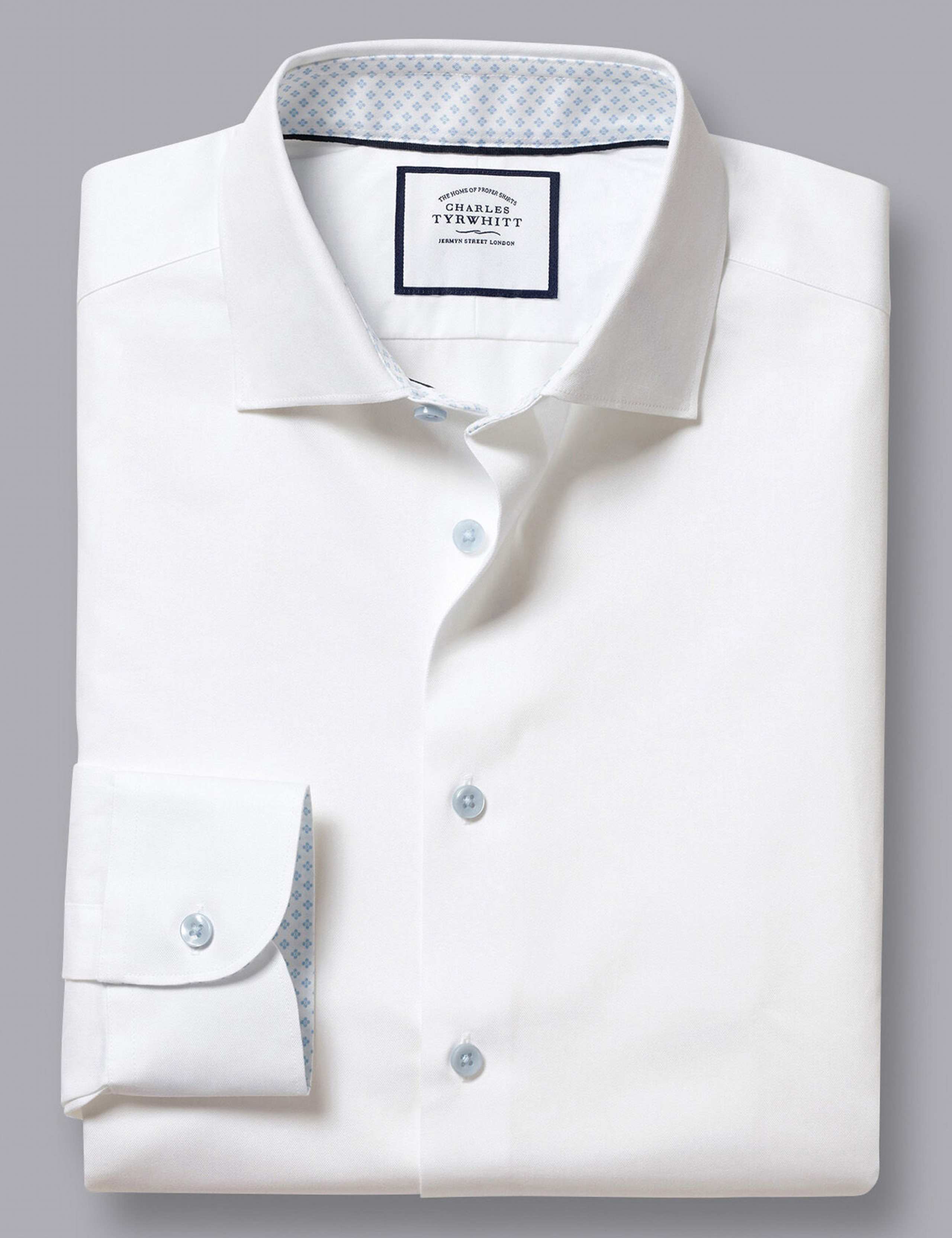 Slim Fit Pure Cotton Twill Shirt 2 of 6