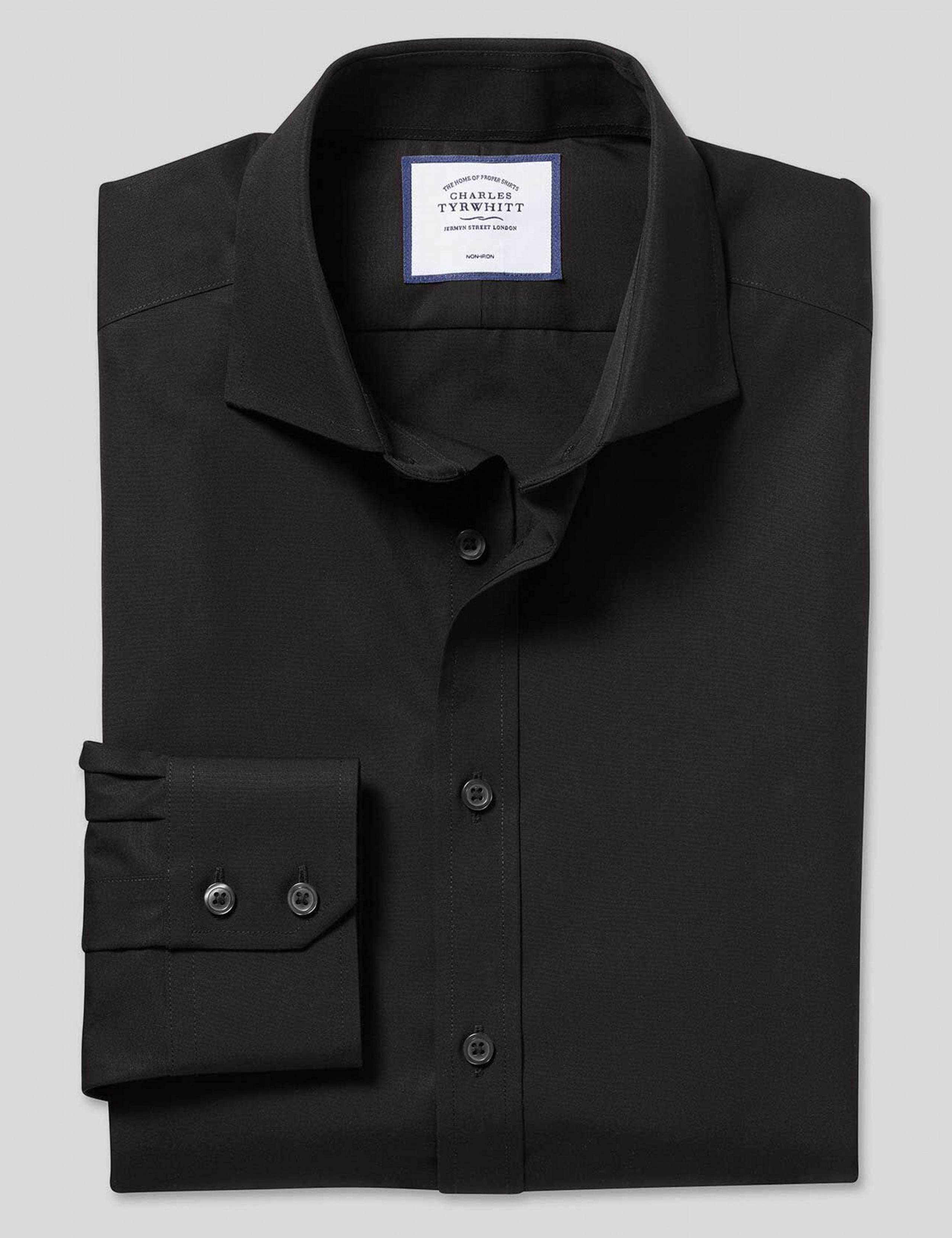 Slim Fit Non Iron Pure Cotton Shirt 2 of 5