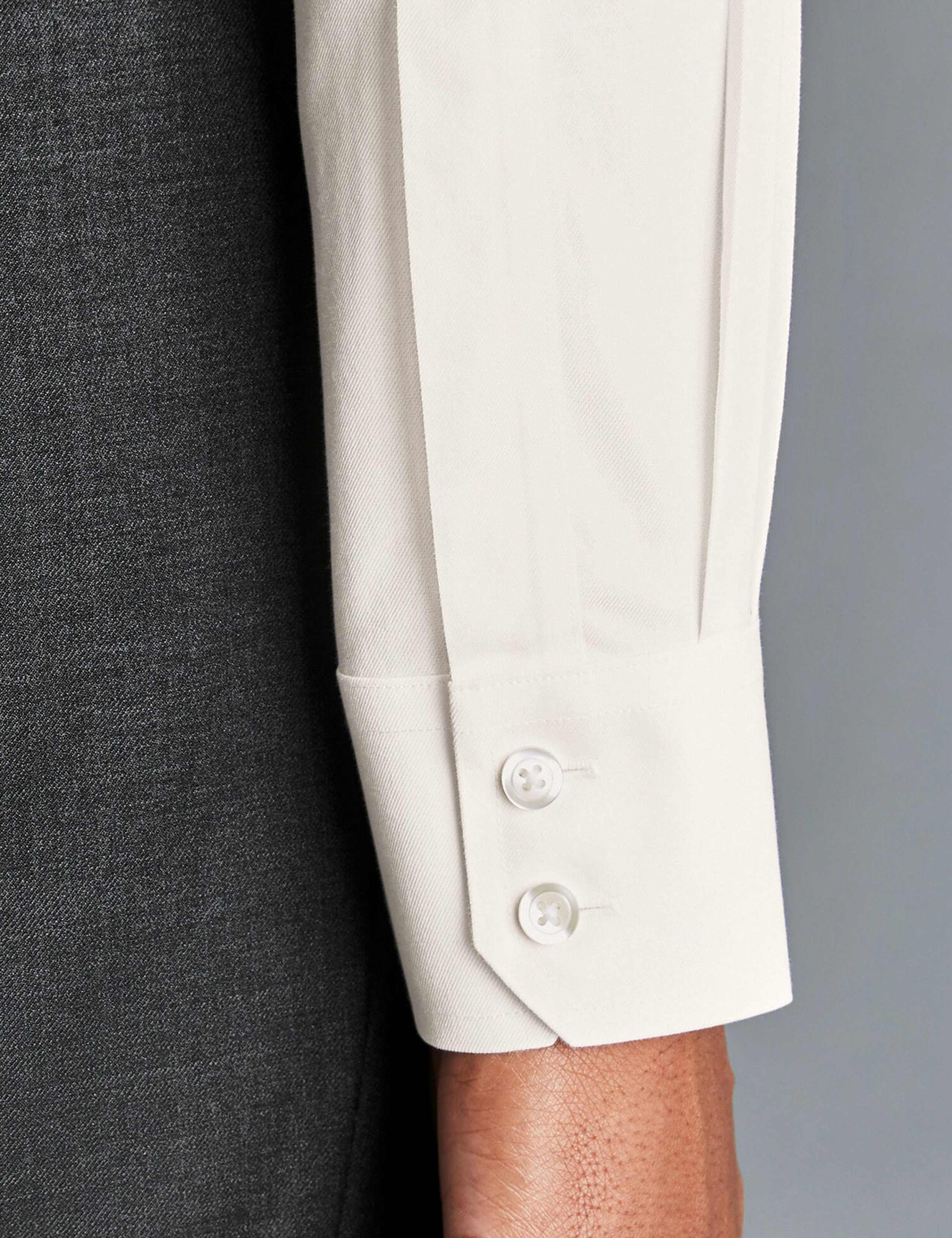 Slim Fit Non Iron Pure Cotton Twill Shirt 4 of 5