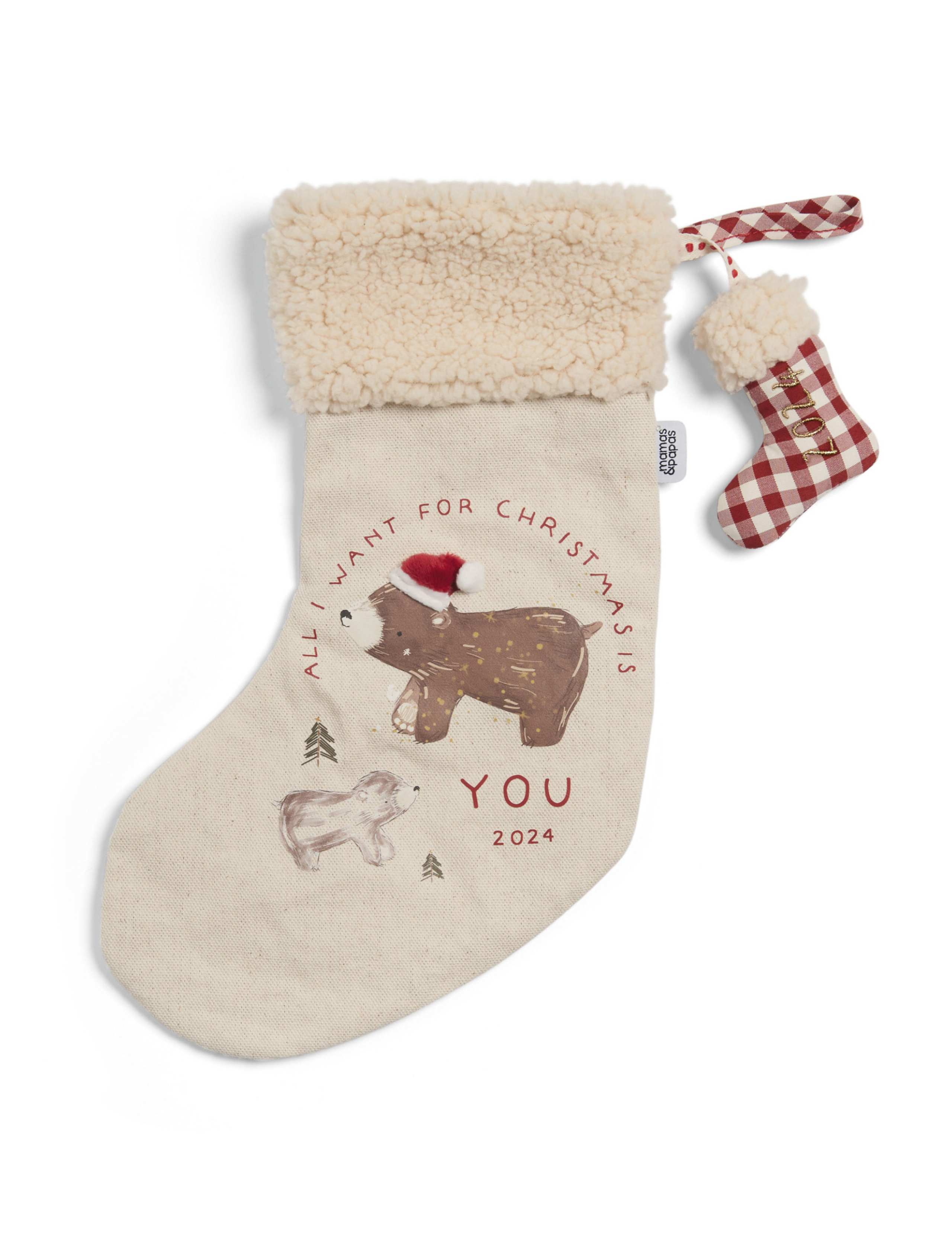 Calico Christmas 2024 Bear Stocking 2 of 2