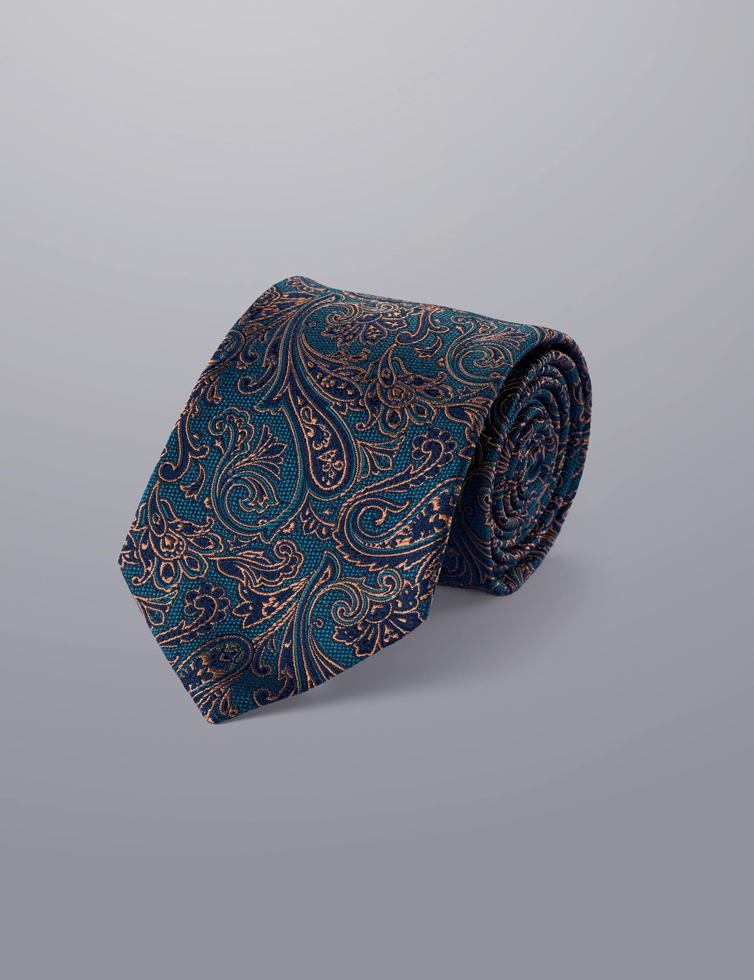 Paisley Pure Silk Tie 1 of 2