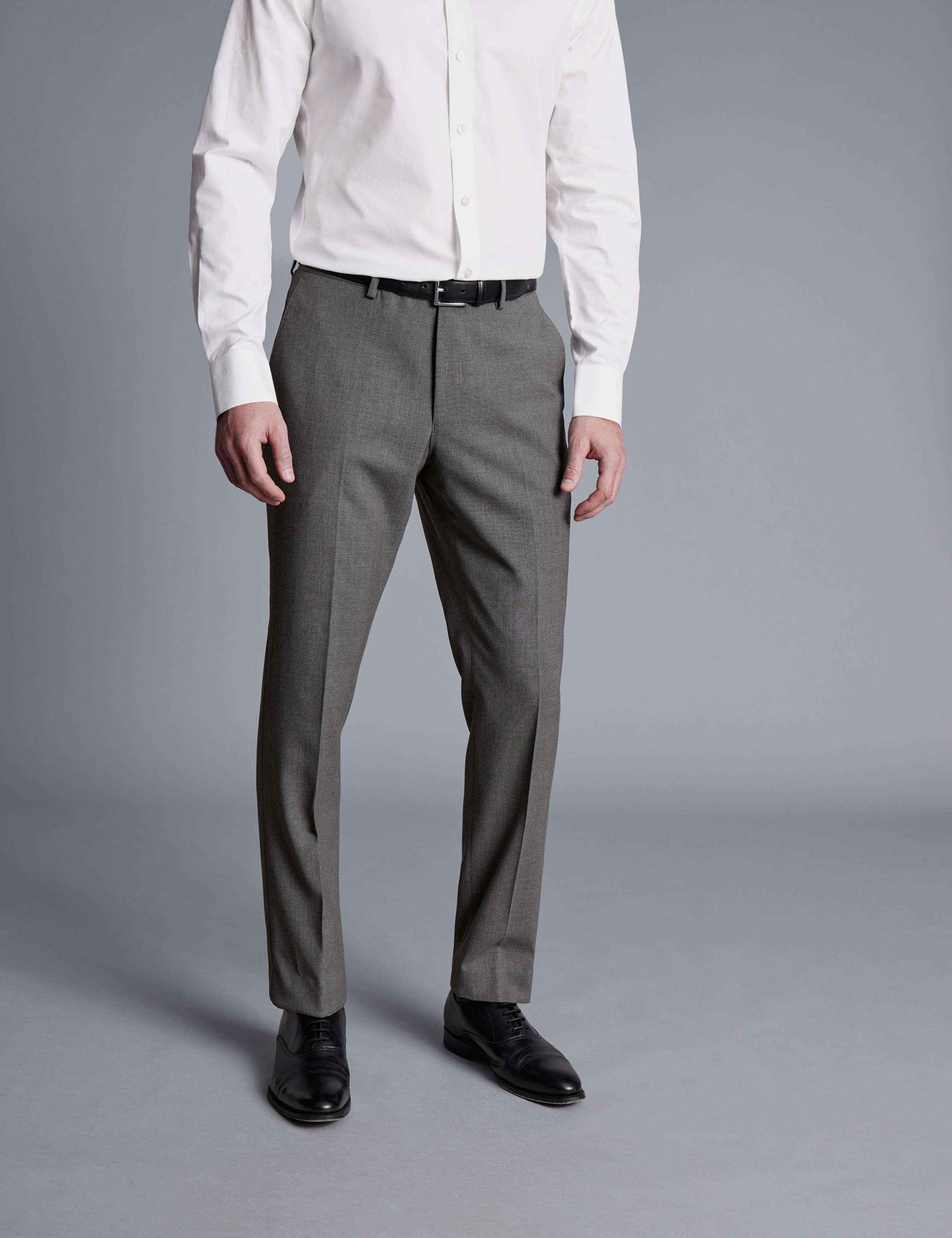 Slim Fit Pure Wool Suit Trousers 1 of 2