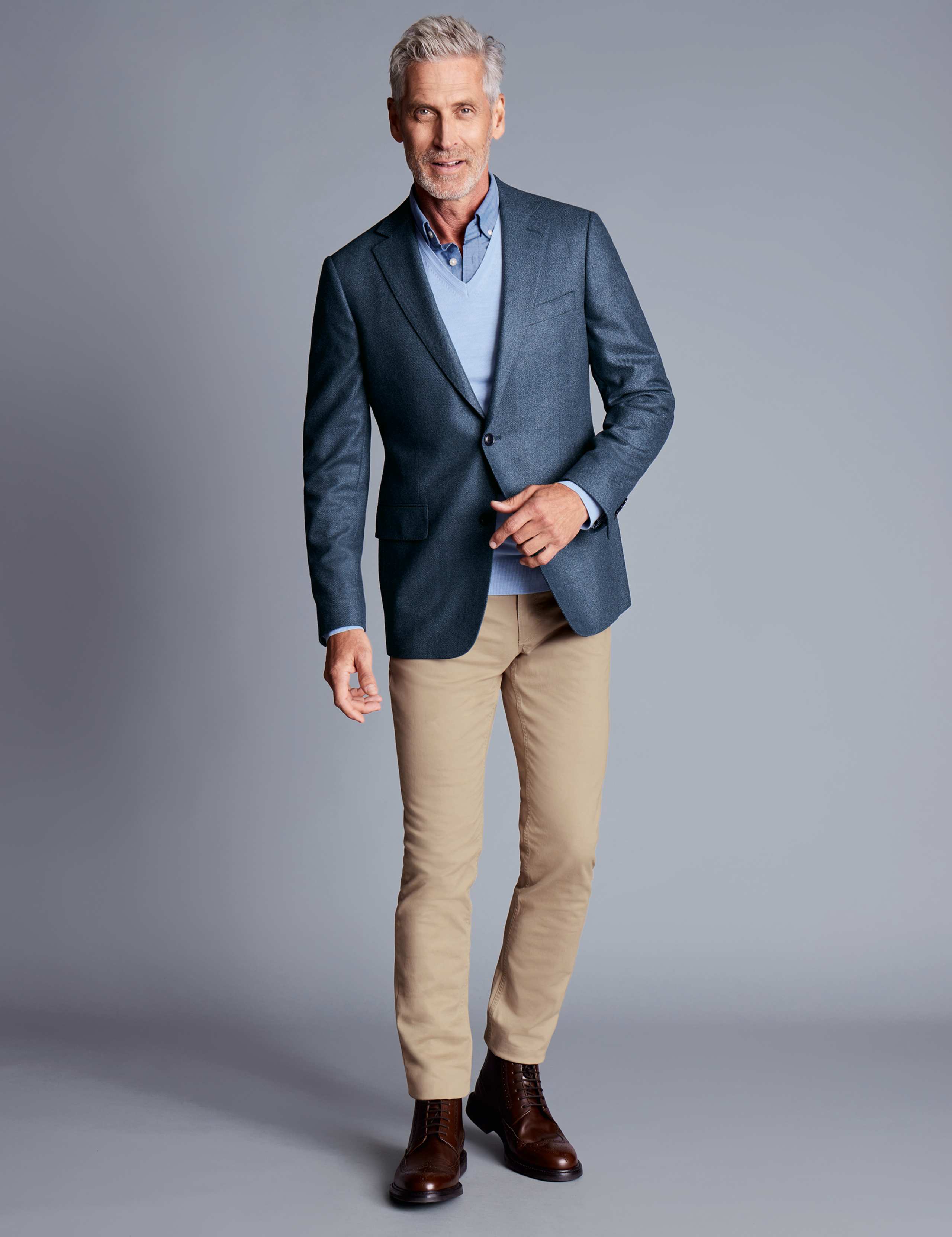 Slim Fit Wool Rich Jacket 1 of 5