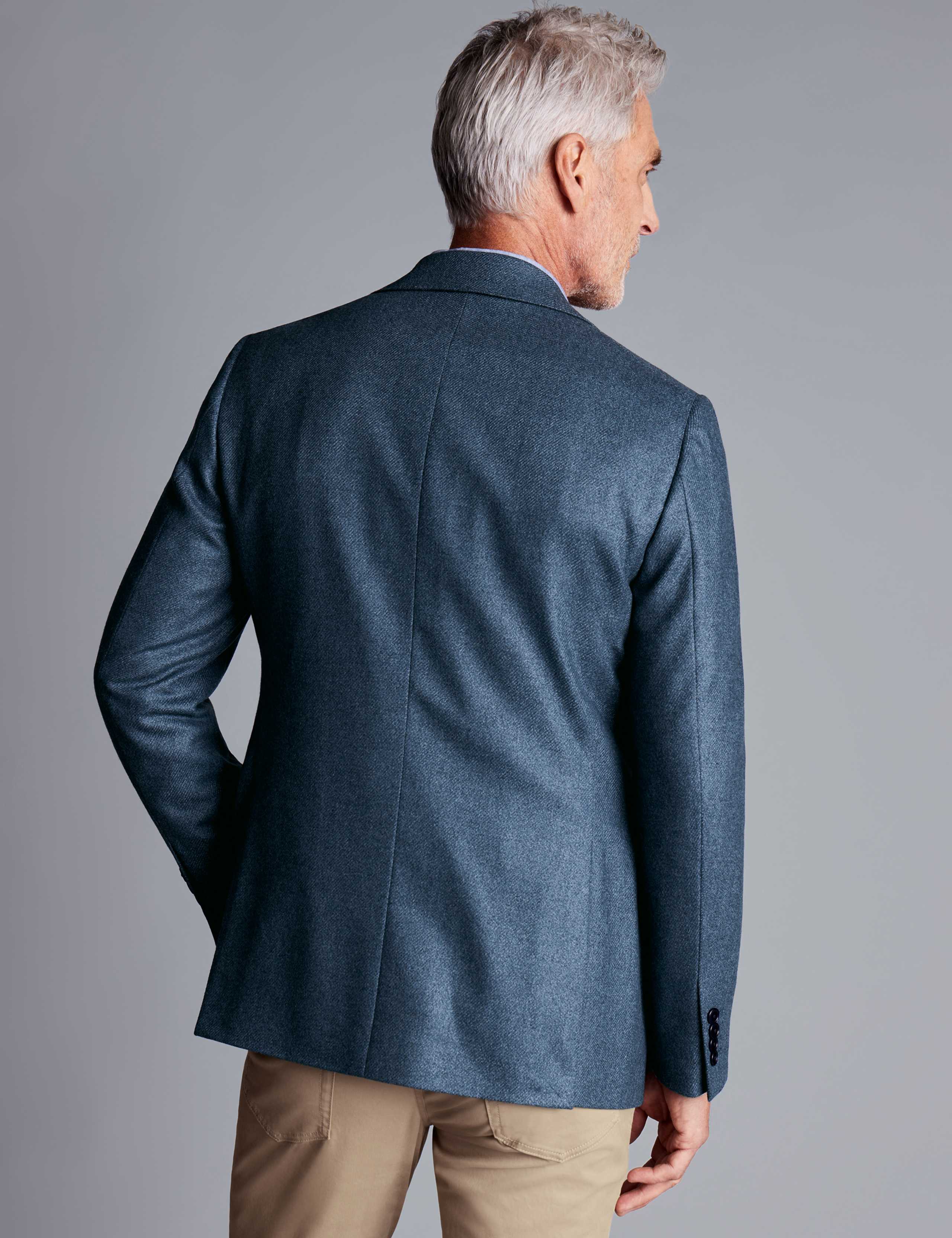 Slim Fit Wool Rich Jacket 3 of 5