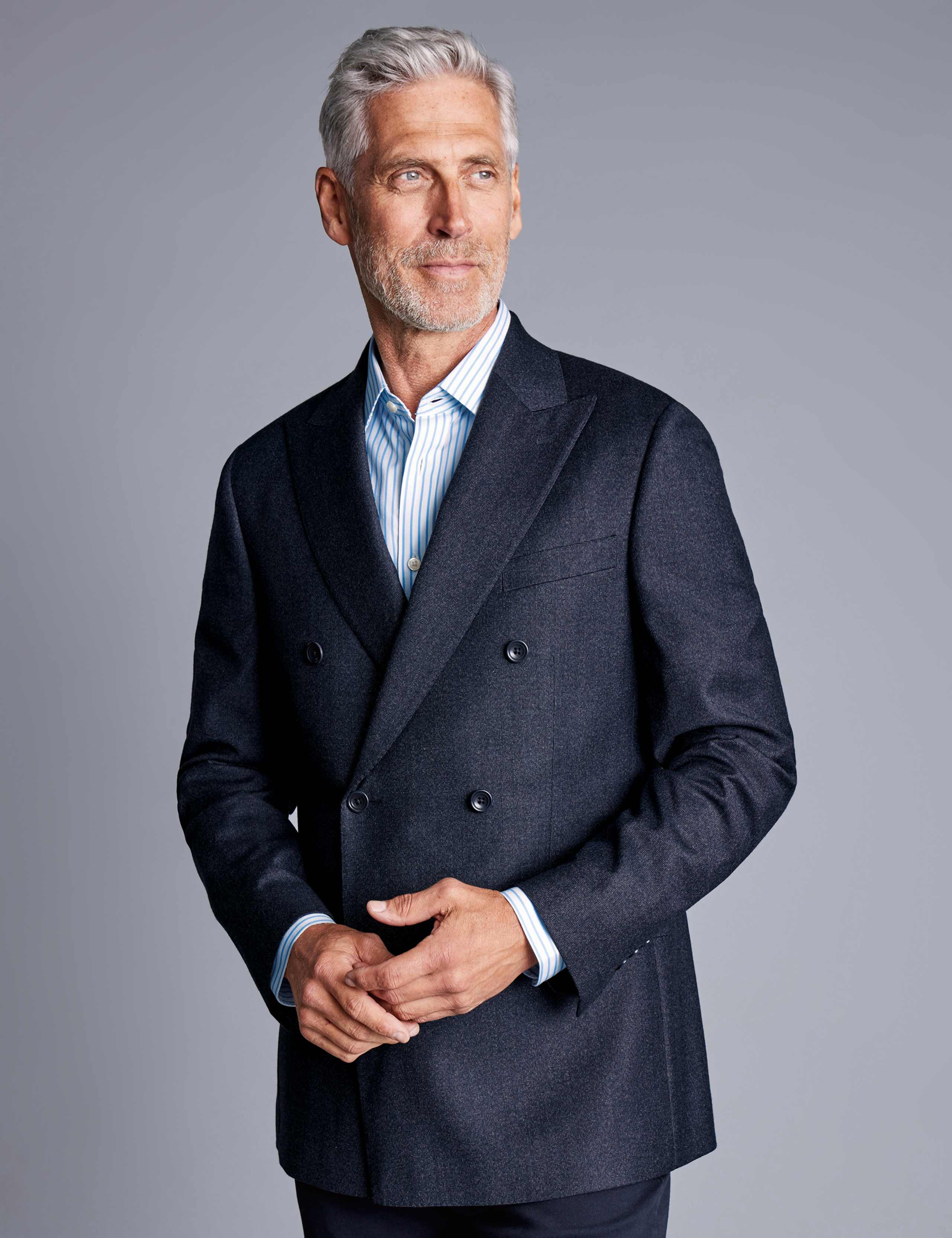 Slim Fit Italian Wool Suit Jacket 1 of 5