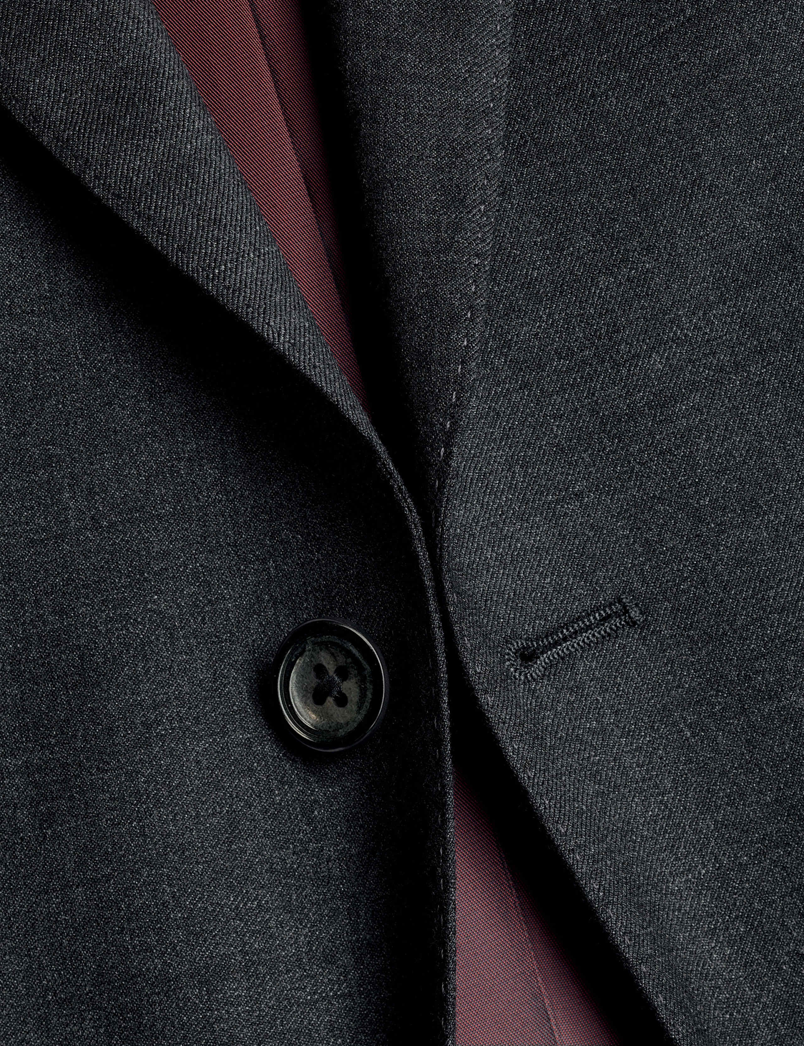 Slim Fit Pure Wool Twill Suit Jacket 4 of 4