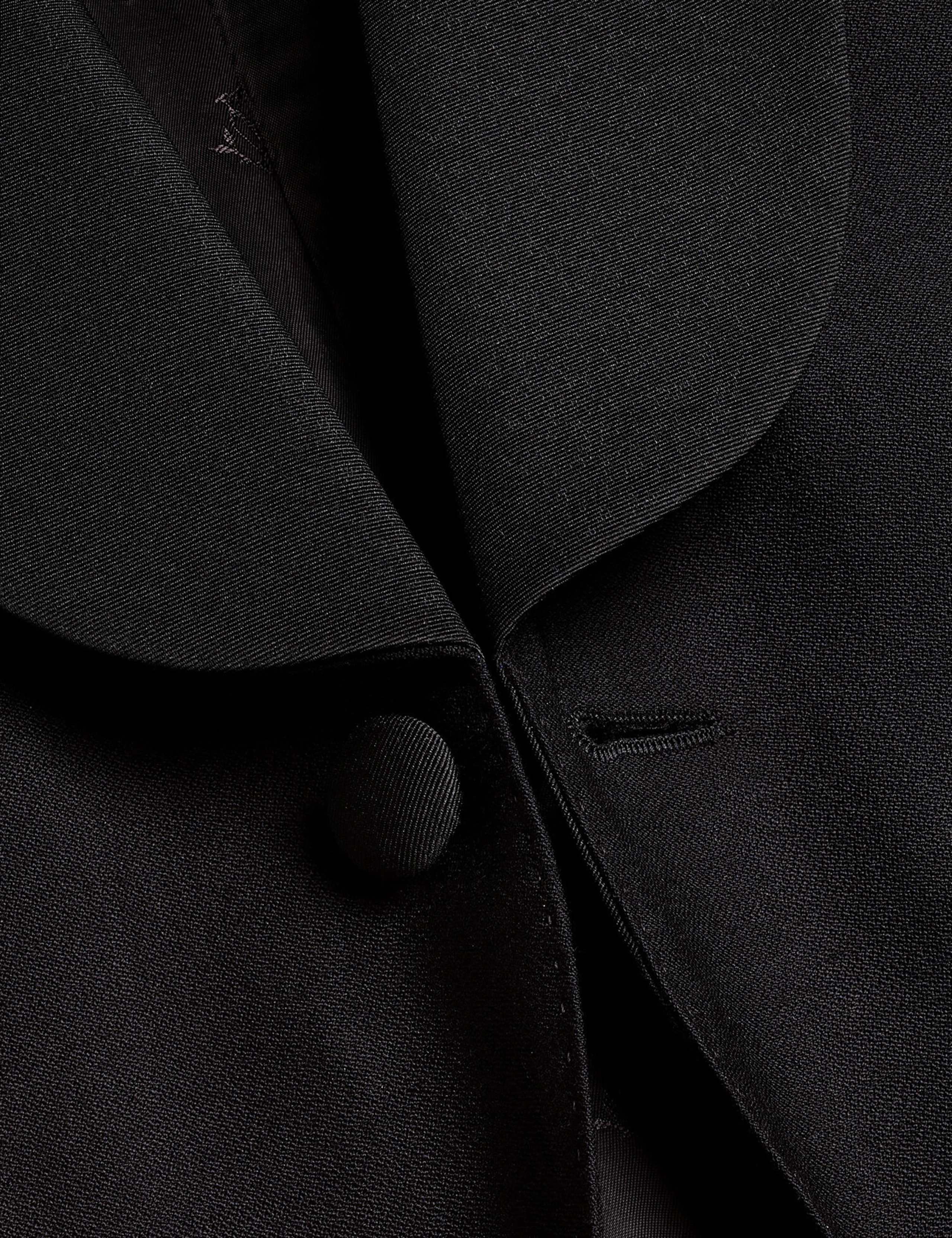 Slim Fit Pure Wool Tuxedo Jacket 2 of 4