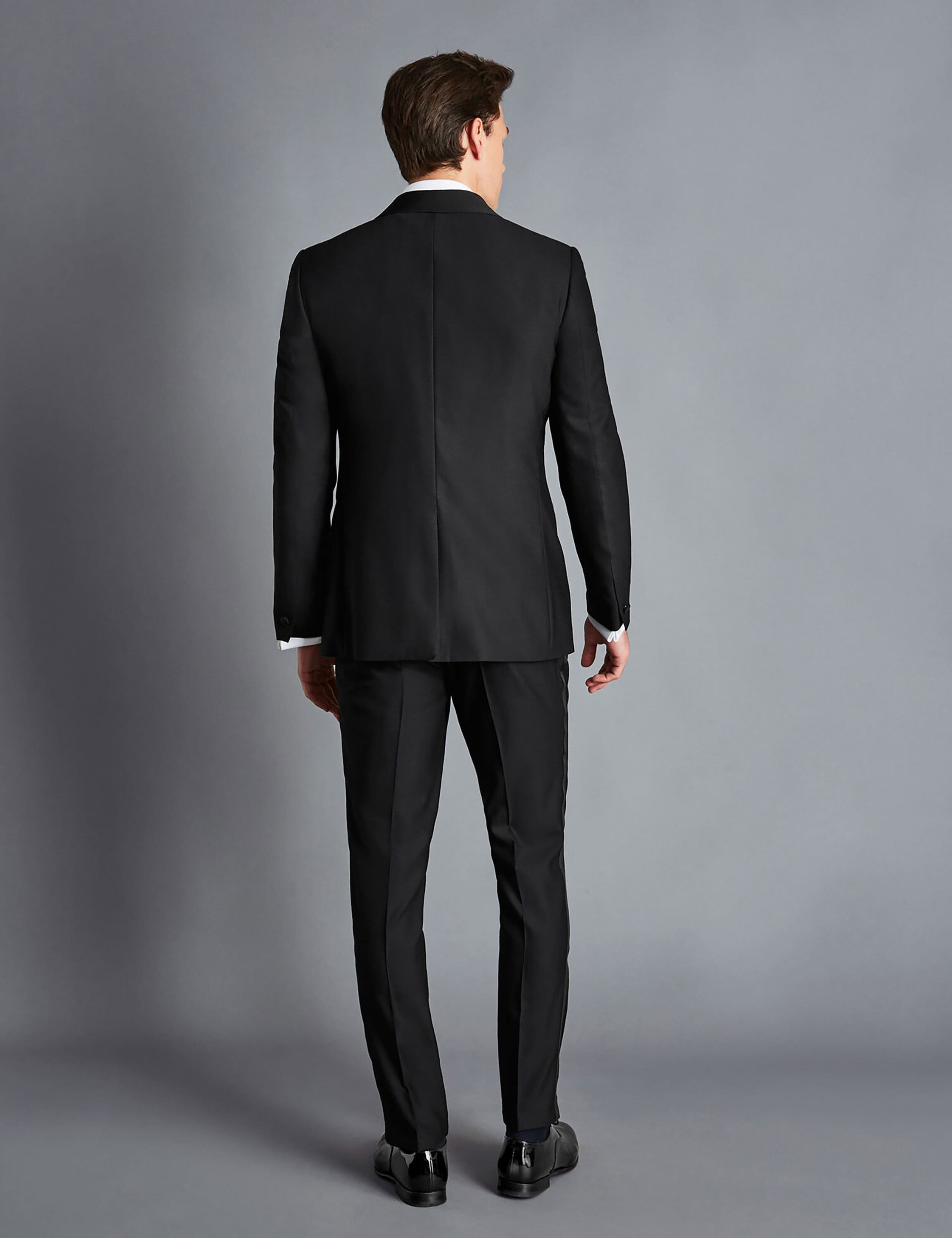 Slim Fit Pure Wool Tuxedo Jacket 4 of 4