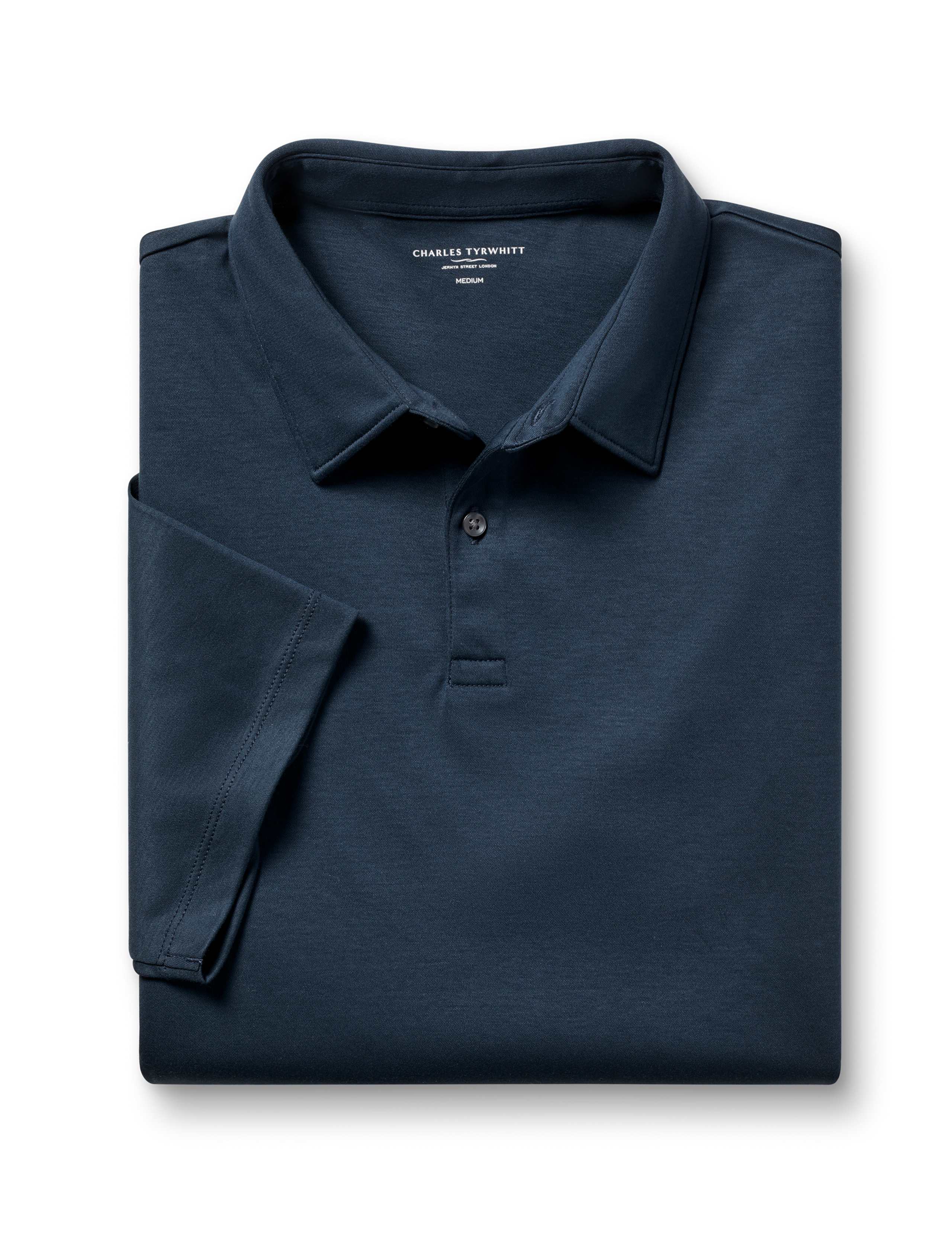 Pure Cotton Button Down Collar Polo Shirt 2 of 5