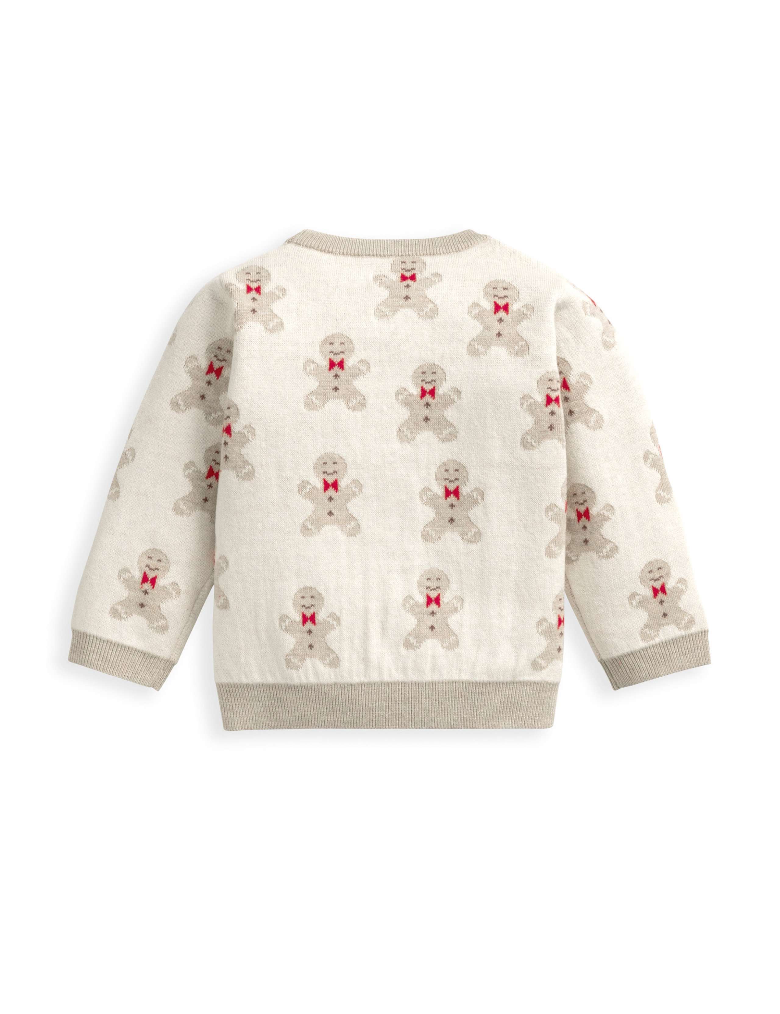Gingerbread Christmas Jumper (0-3 Yrs) 3 of 4