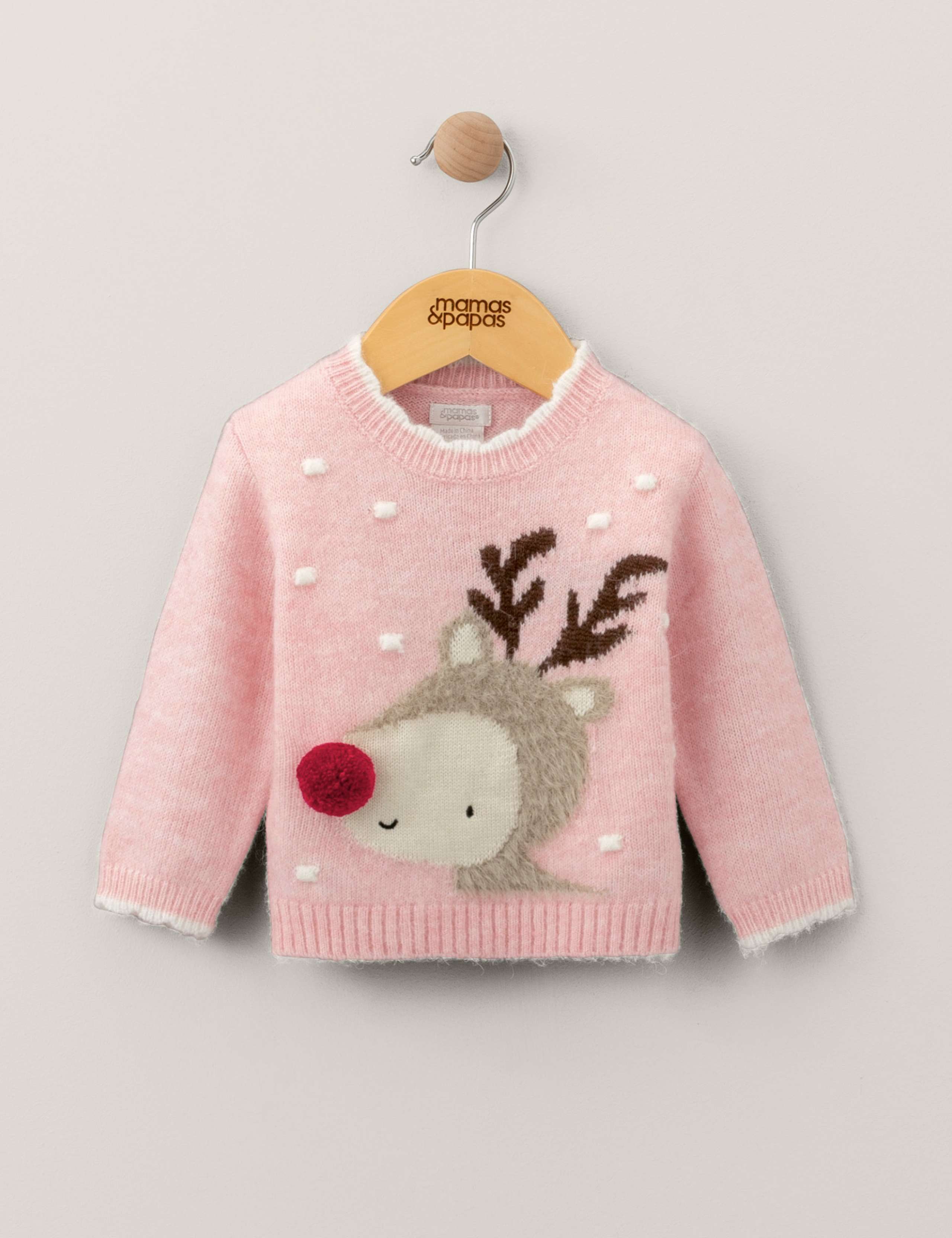 Reindeer Christmas Jumper (0-3 Yrs) 4 of 4