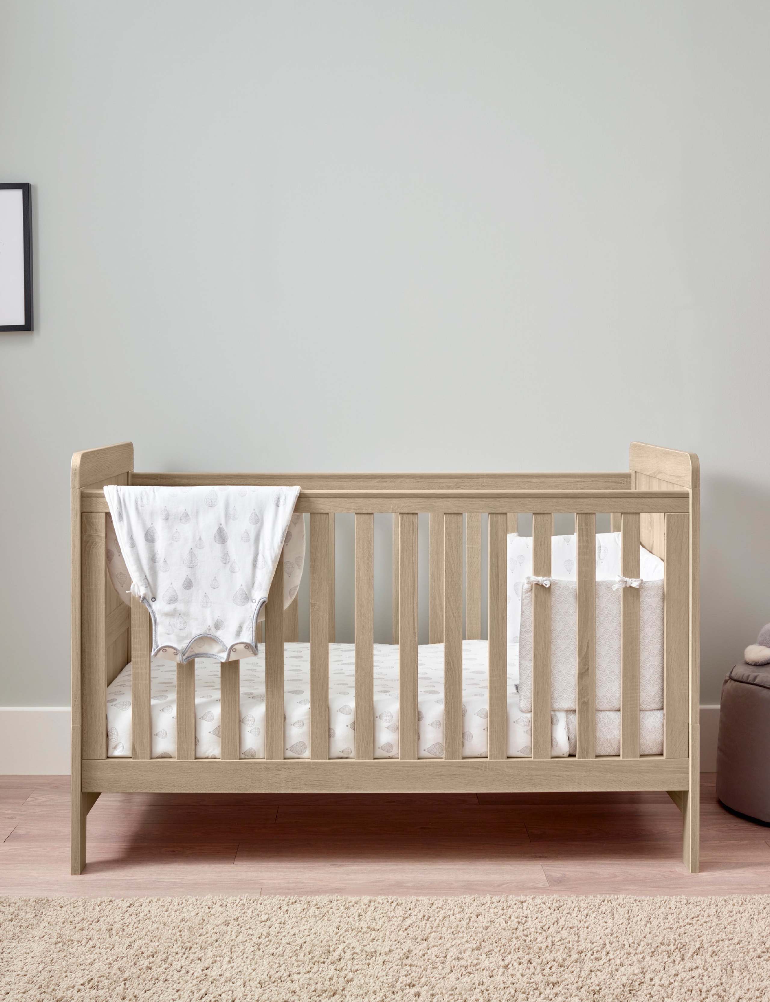 Atlas 3 Piece Cotbed Range with Dresser and Wardrobe 5 of 9