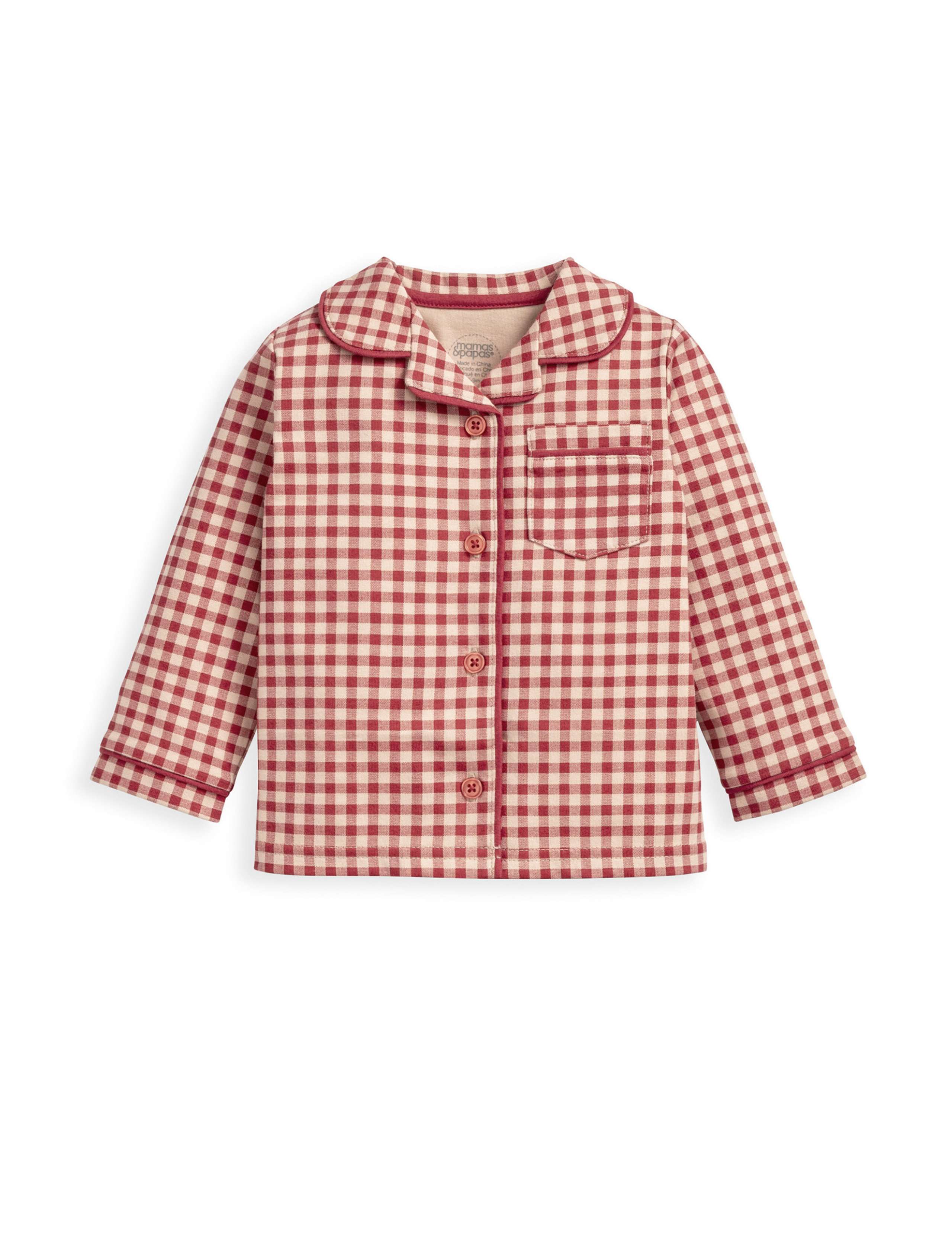 Jersey Check Christmas Pyjamas (6 Mths-3 Yrs) 4 of 6