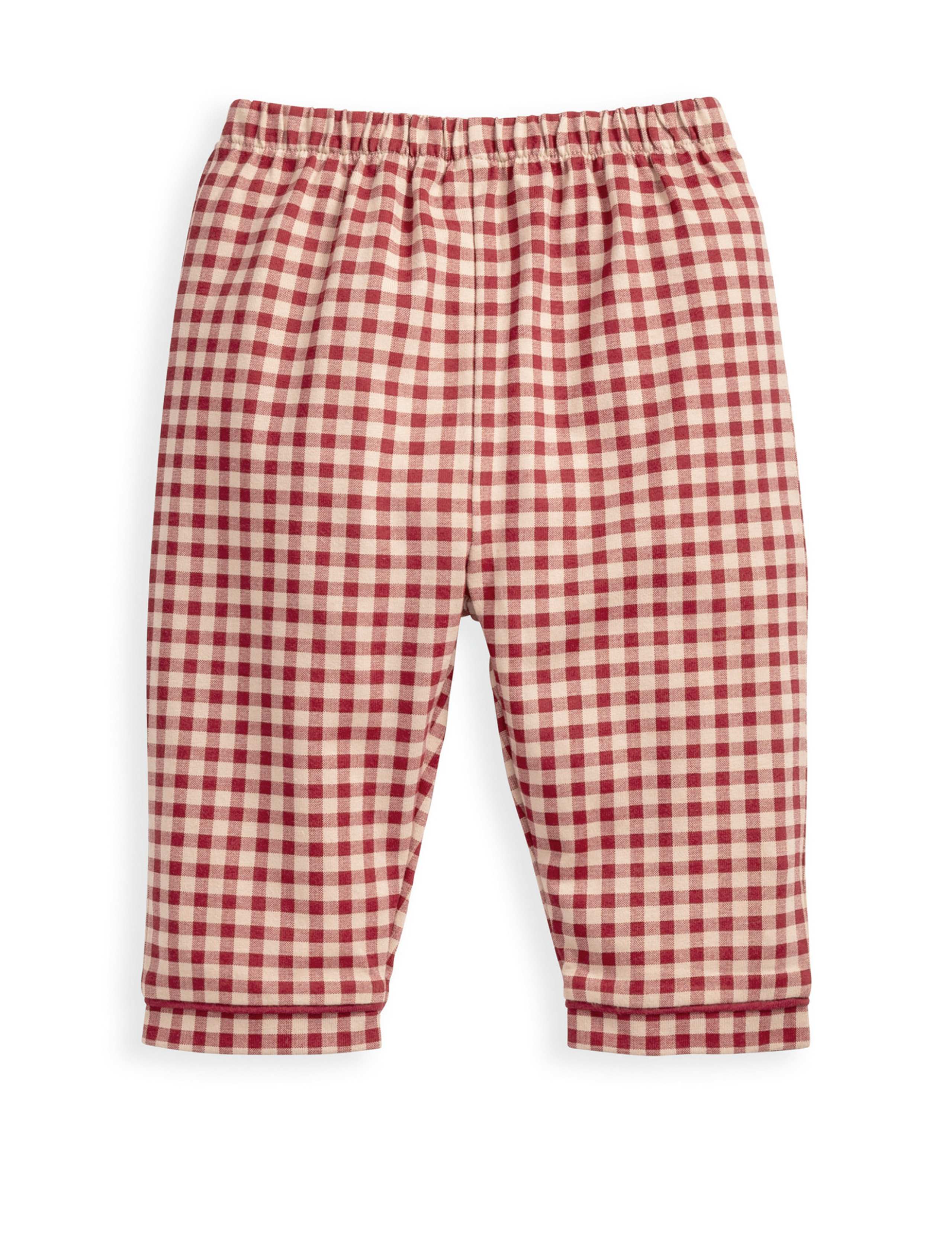 Jersey Check Christmas Pyjamas (6 Mths-3 Yrs) 5 of 6