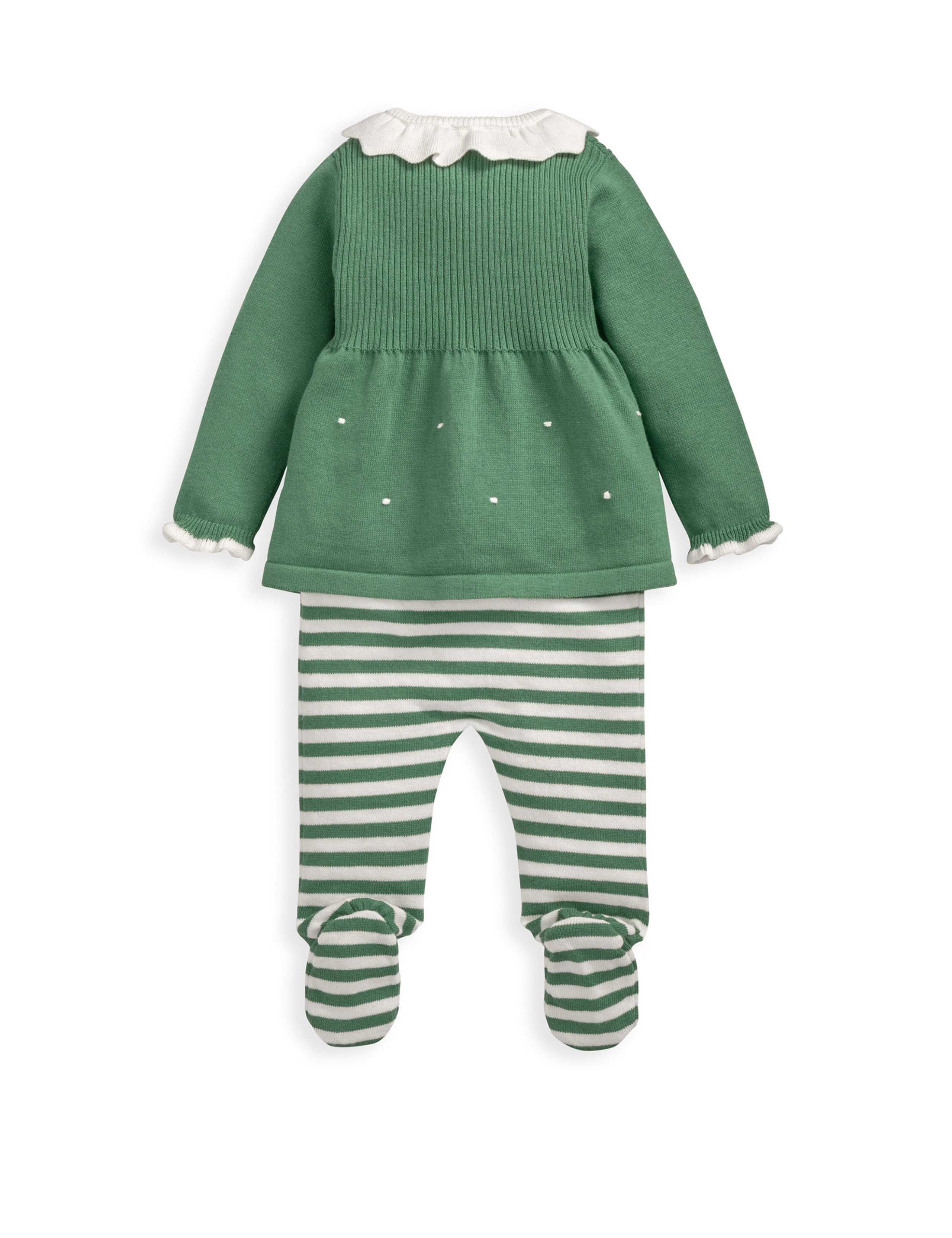 Elf Christmas Knit Top & Leggings (0-1 Yrs) 3 of 6
