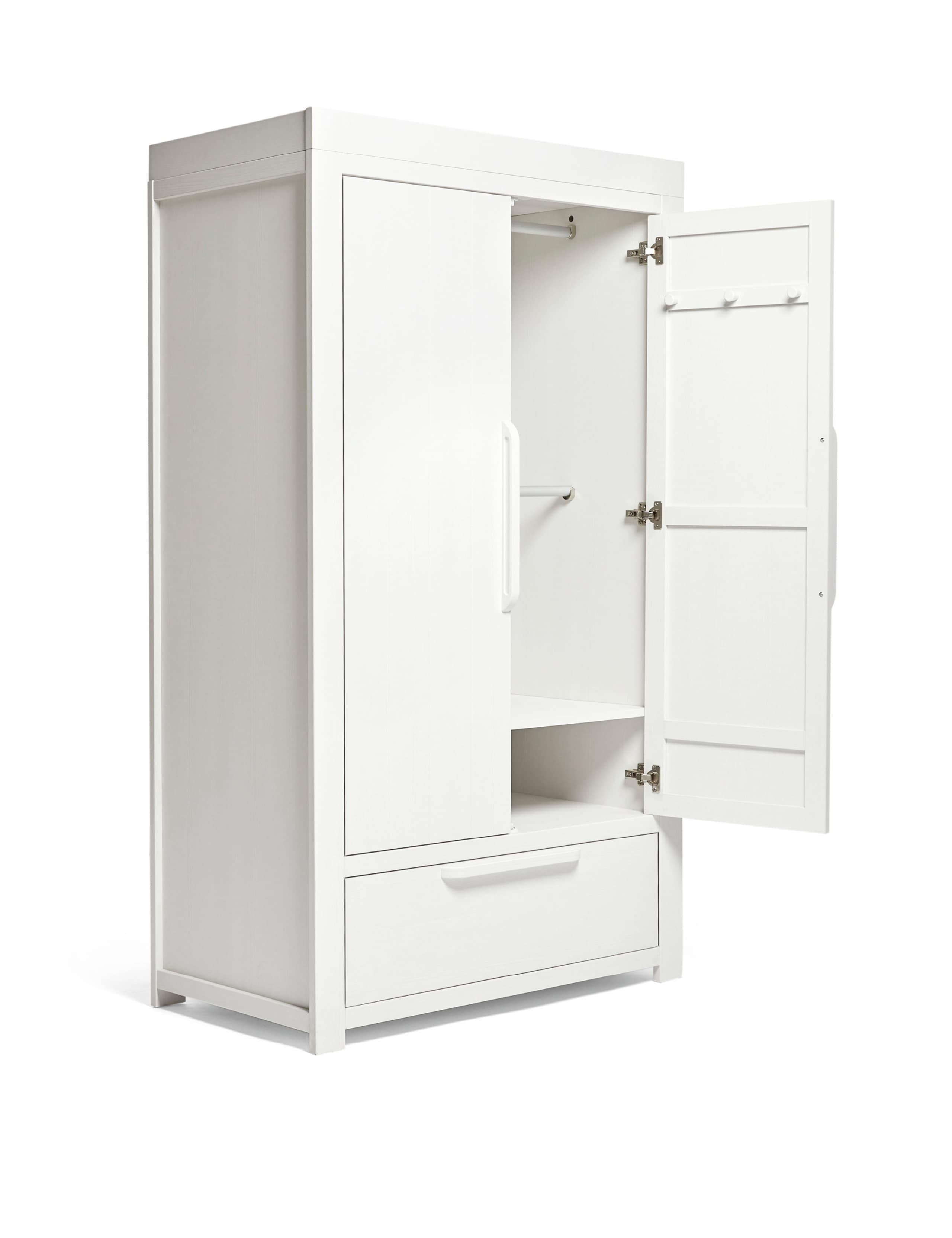 Franklin 3 Piece Cotbed Range with Dresser and Wardrobe 8 of 8