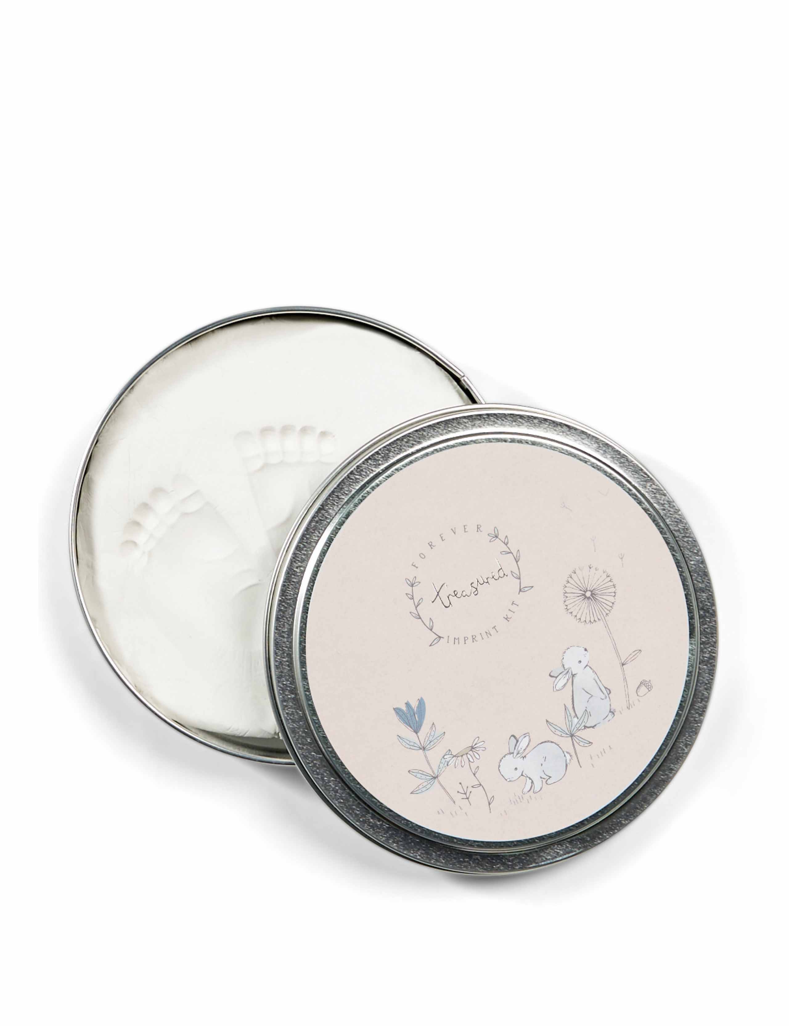 Baby Hand and Foot Imprint Keepsake Tin 2 of 3