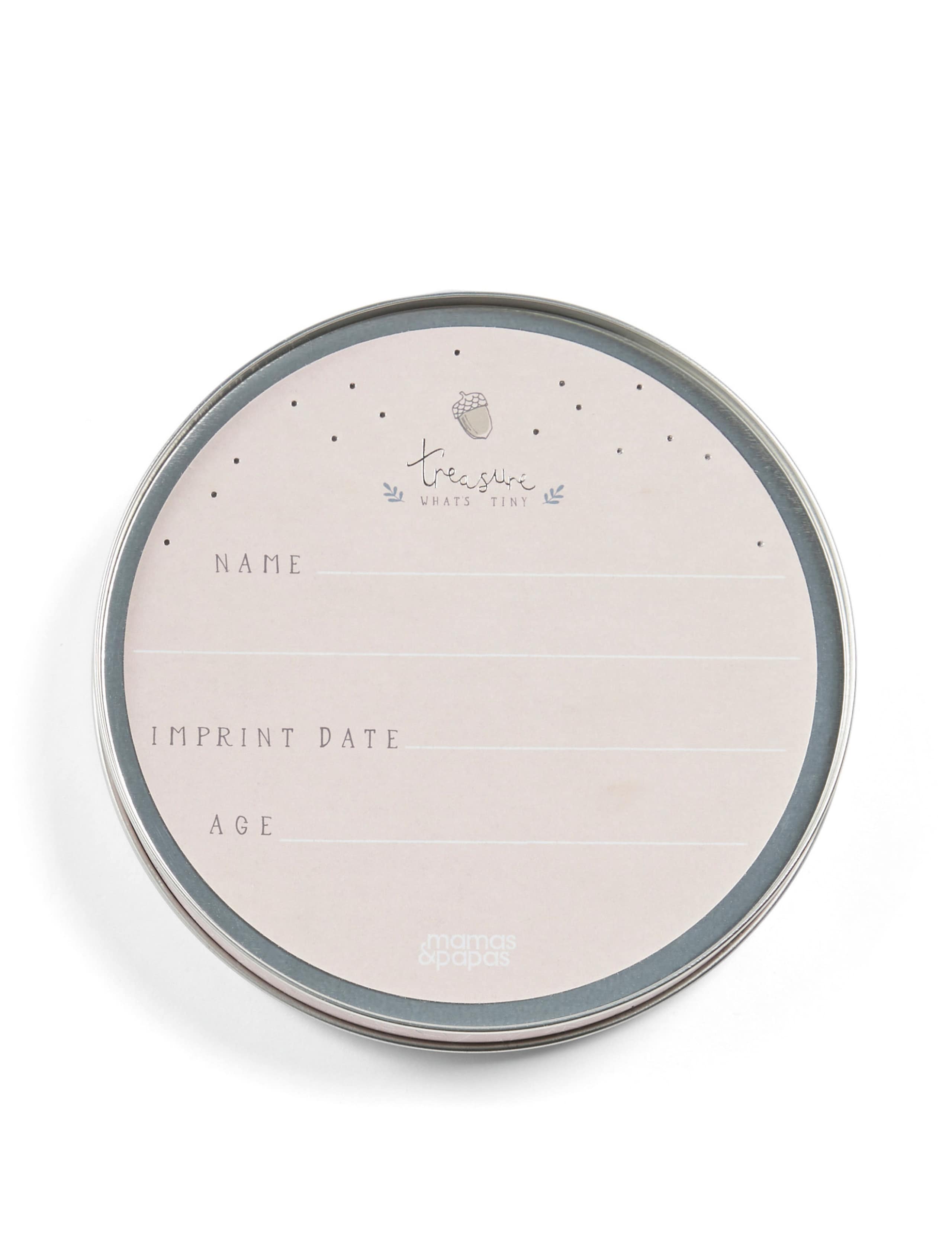 Baby Hand and Foot Imprint Keepsake Tin 3 of 3