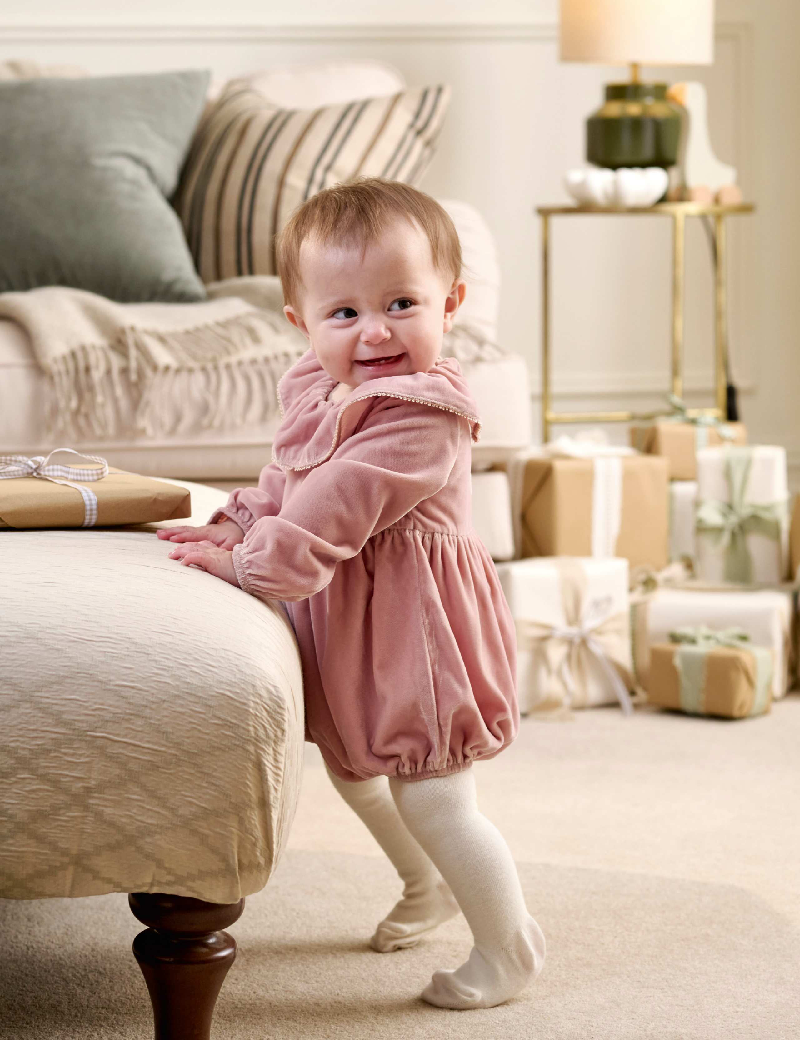 Velvet Romper (0-2 Yrs) 1 of 7