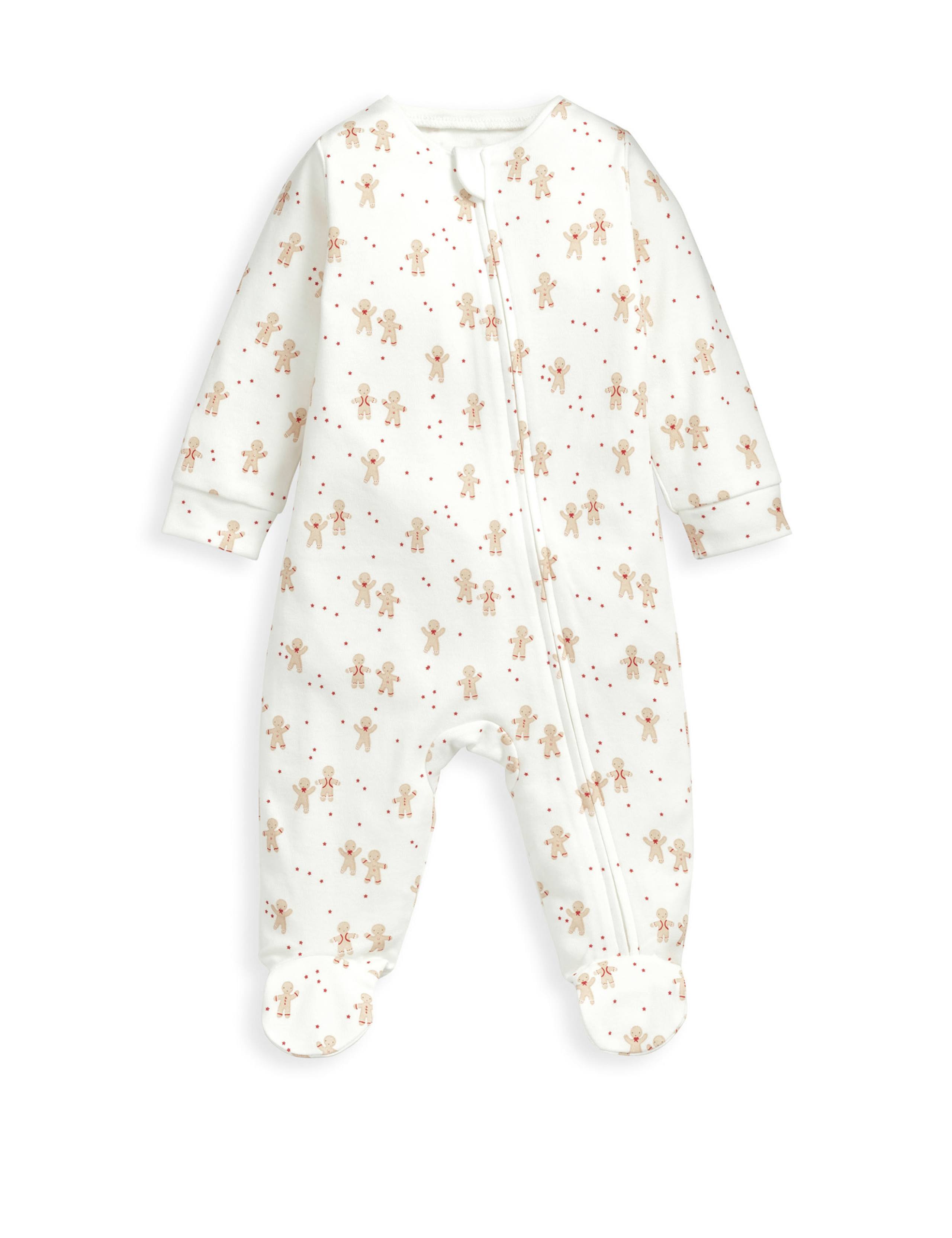 Gingerbread Christmas Zip All in One (7lbs- 12 Mths) 1 of 2