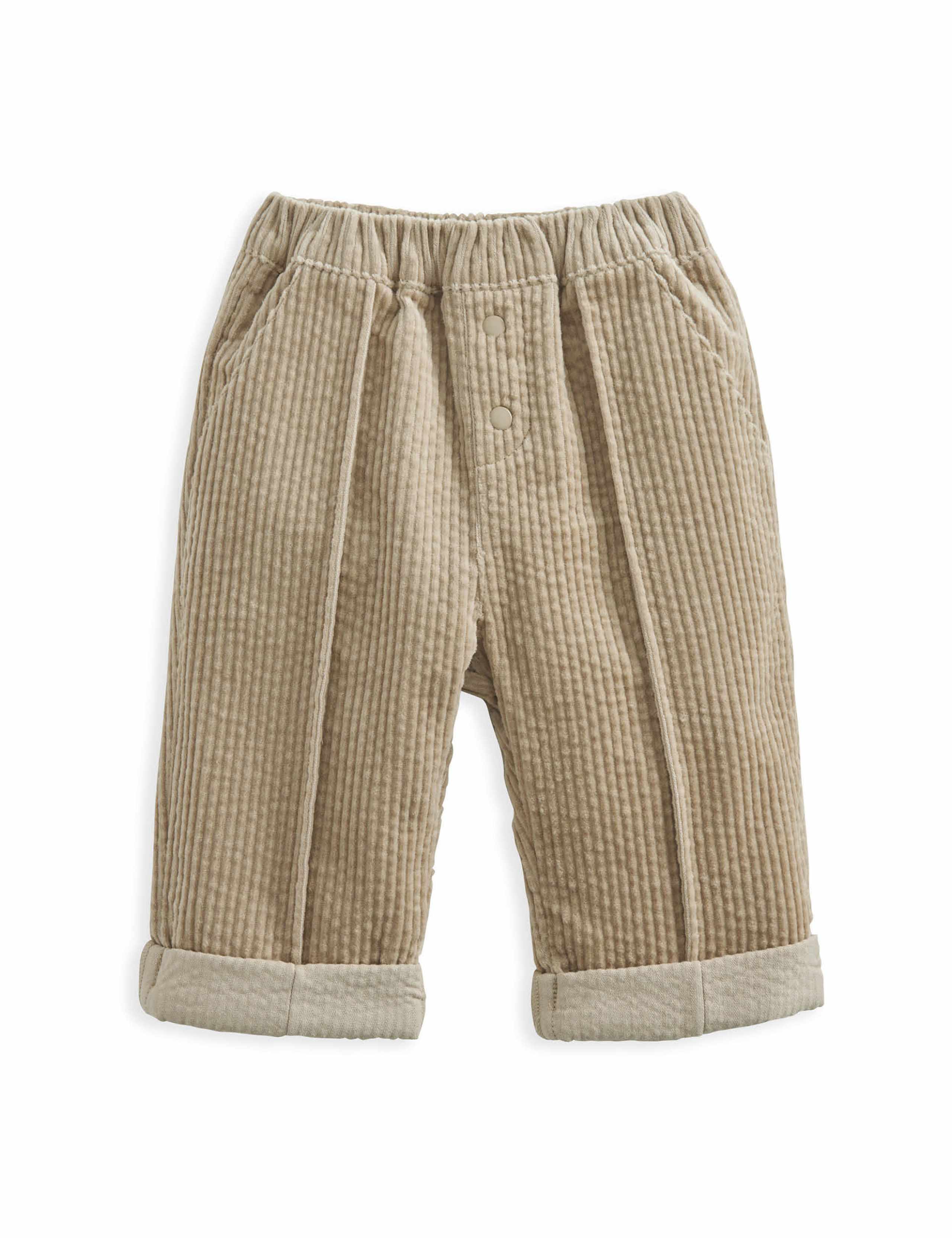 Cord Elasticated Waist Trousers (0-3 Yrs) 2 of 2
