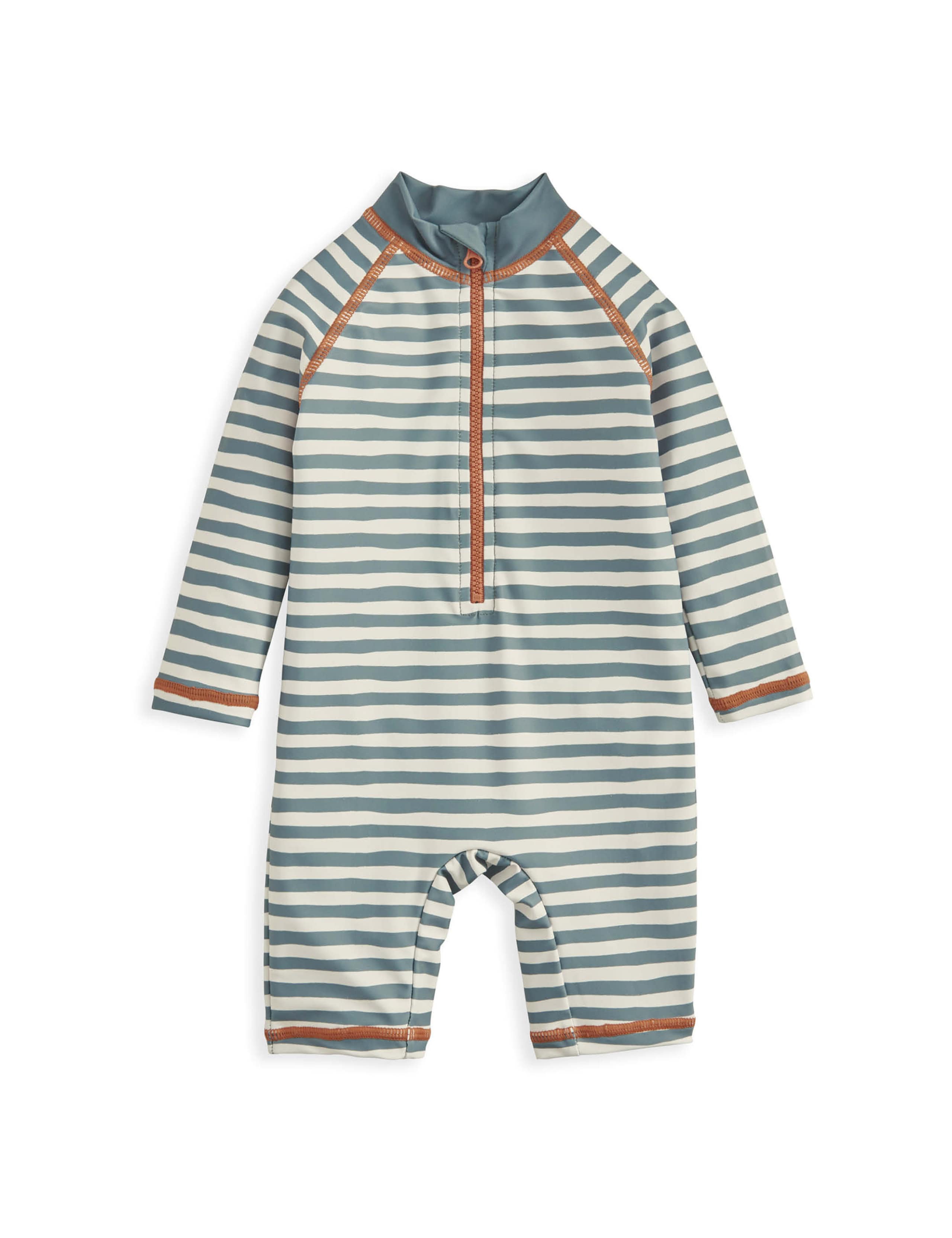 Striped All In One (0-36 Mths) 2 of 2